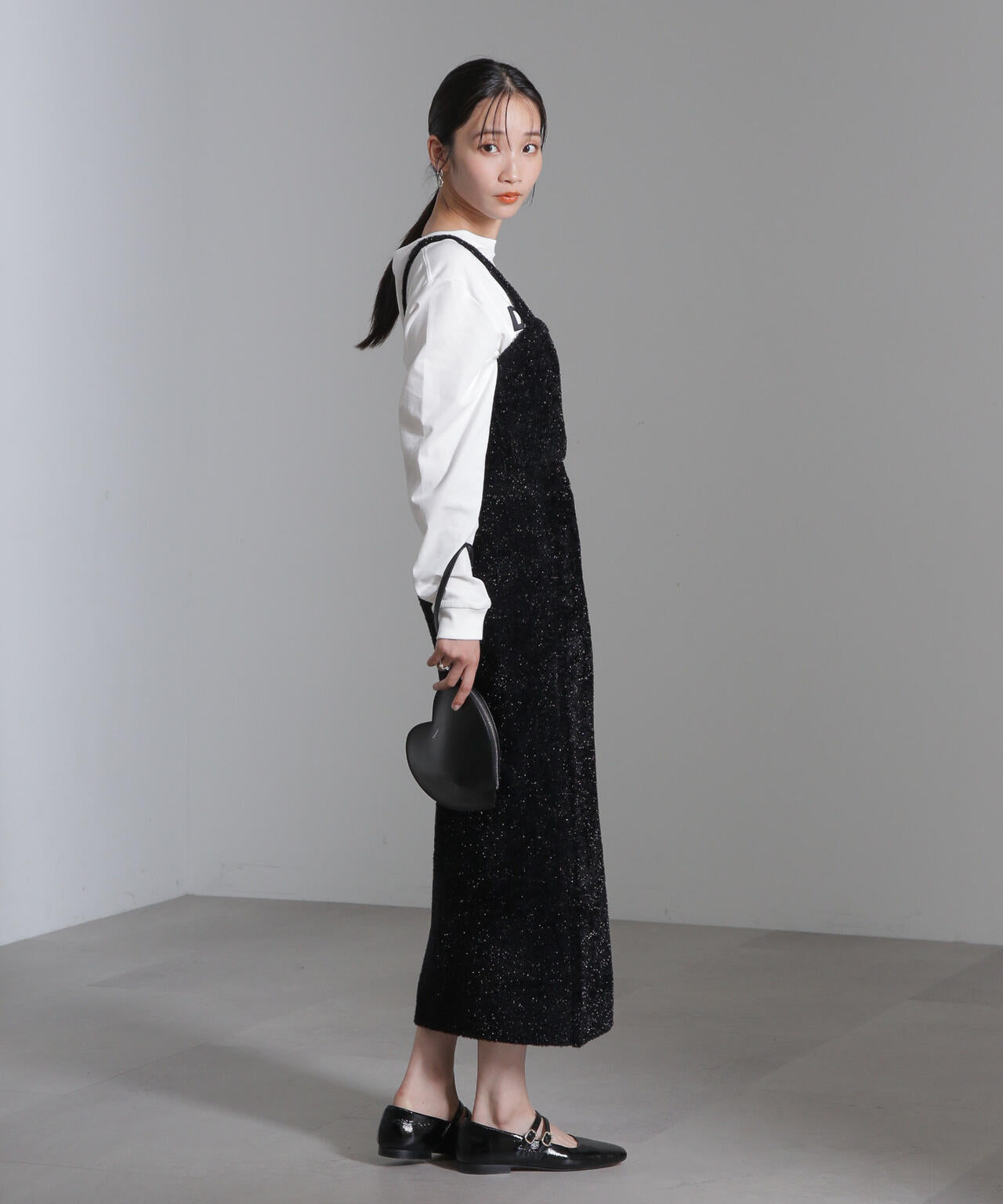 ラメシャギーニットスカート(セットアップ可) | NANO universe（ナノ