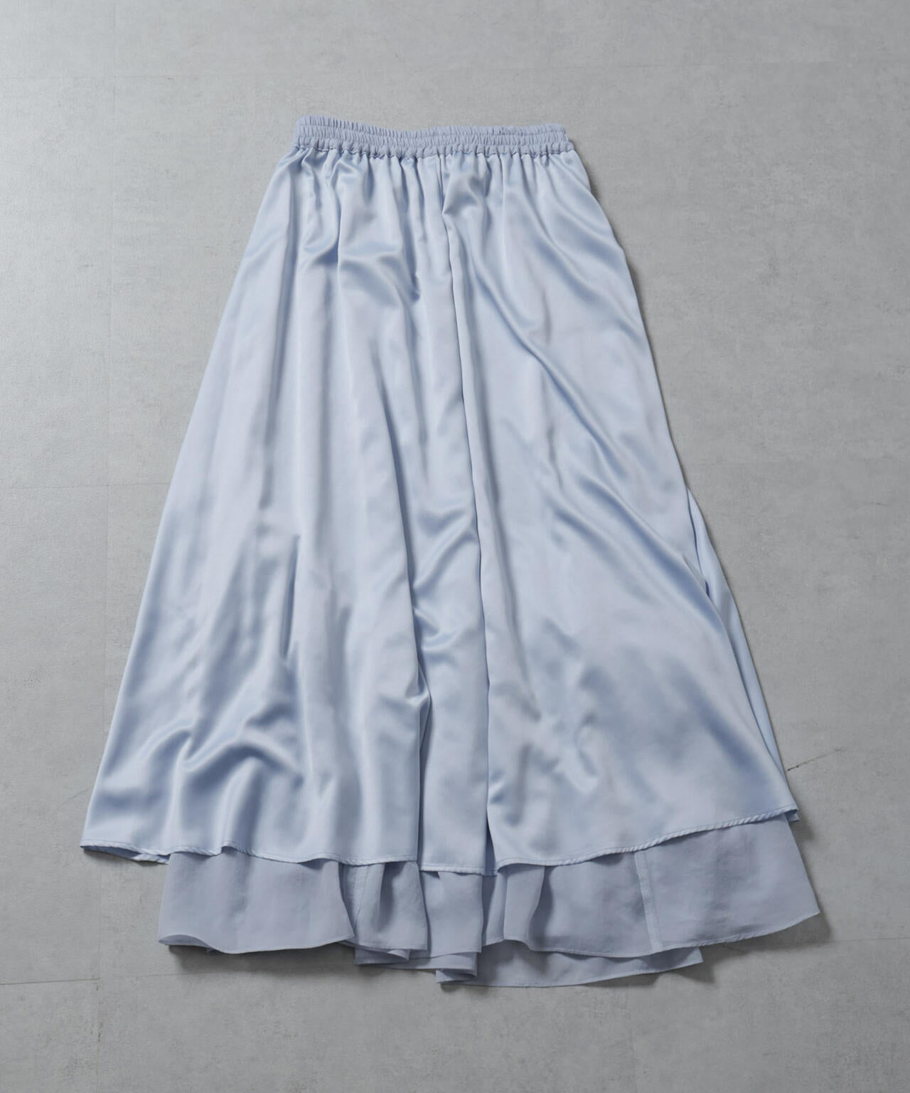 アシメティアードシフォンギャザースカート | NANO universe（ナノ