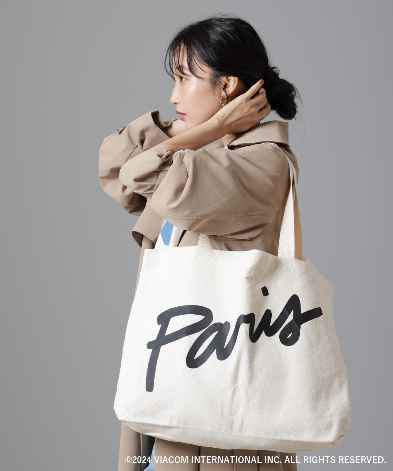 Emily in Paris×FUDGE リバーシブルバッグ | NANO universe（ナノ