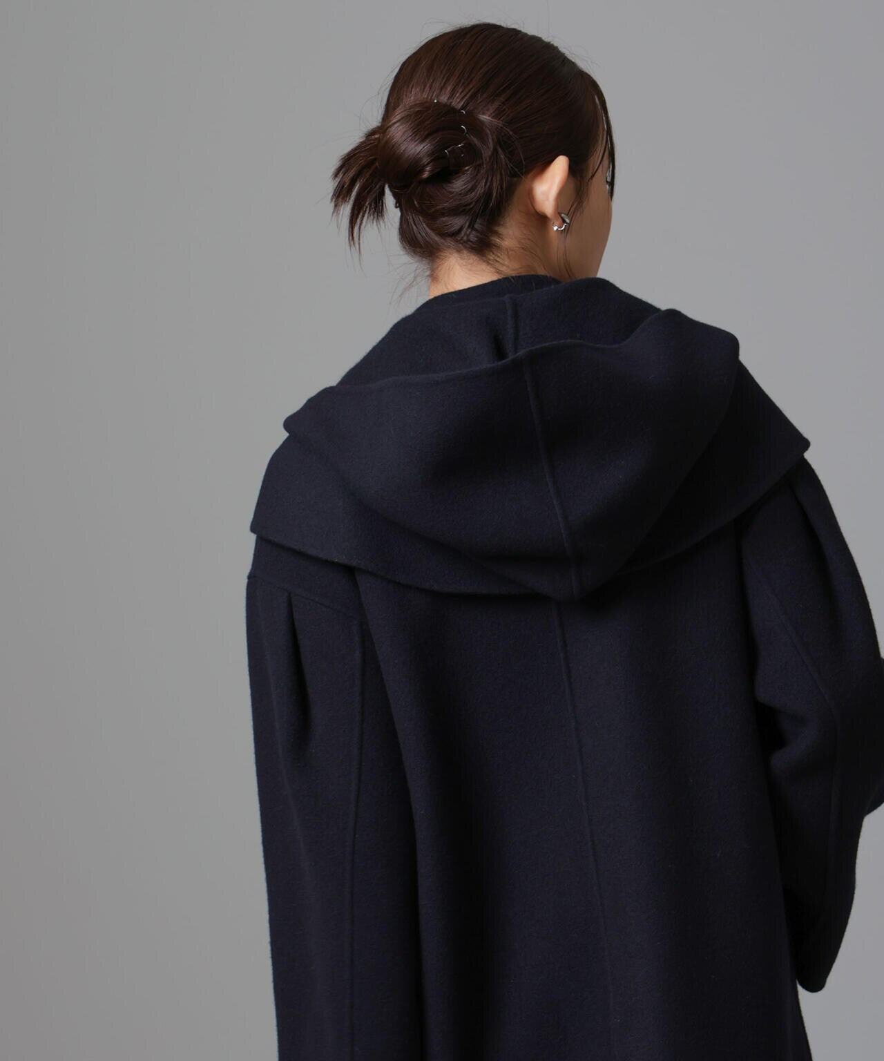 PURE LAMBS リバーフードストール | NANO universe（ナノ・ユニバース