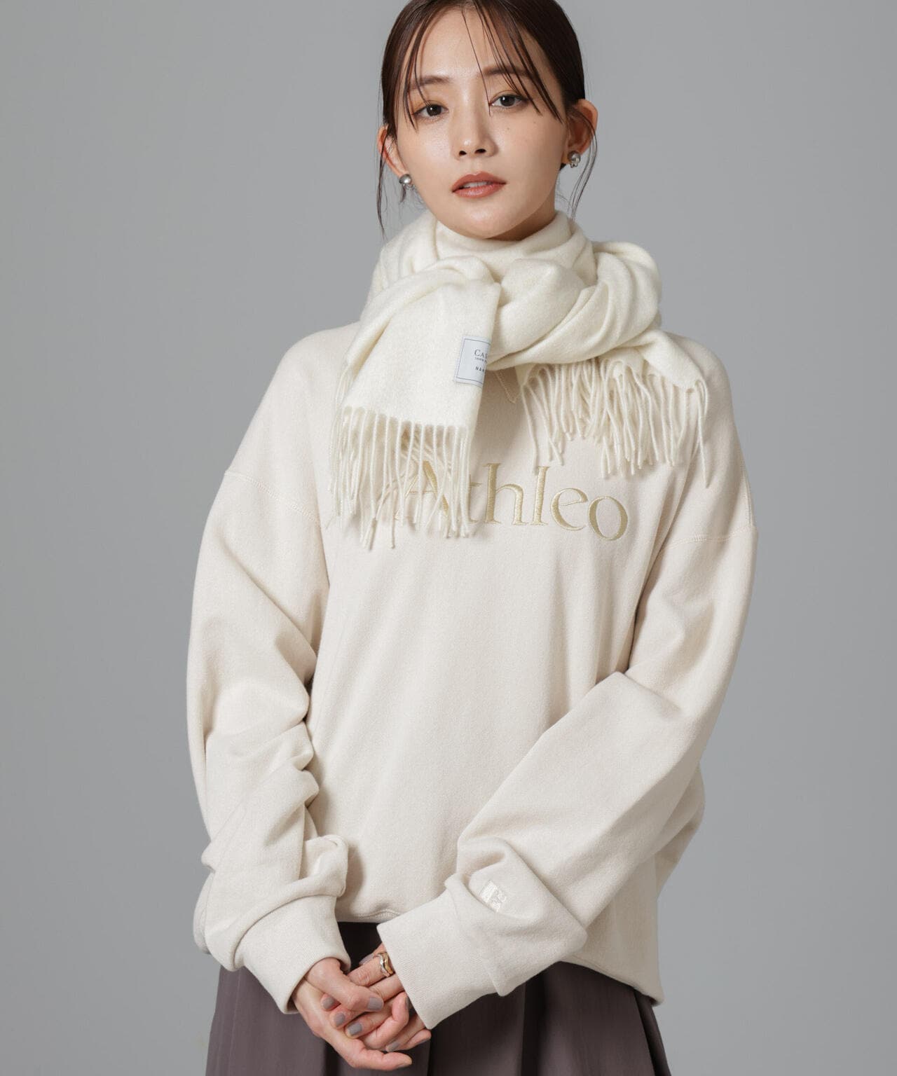 ナノユニバース　カシミヤストール カシミヤ ストール