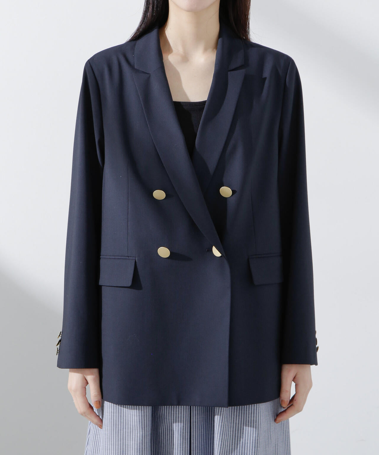 トロストレッチダブルジャケット(セットアップ可) | NANO universe