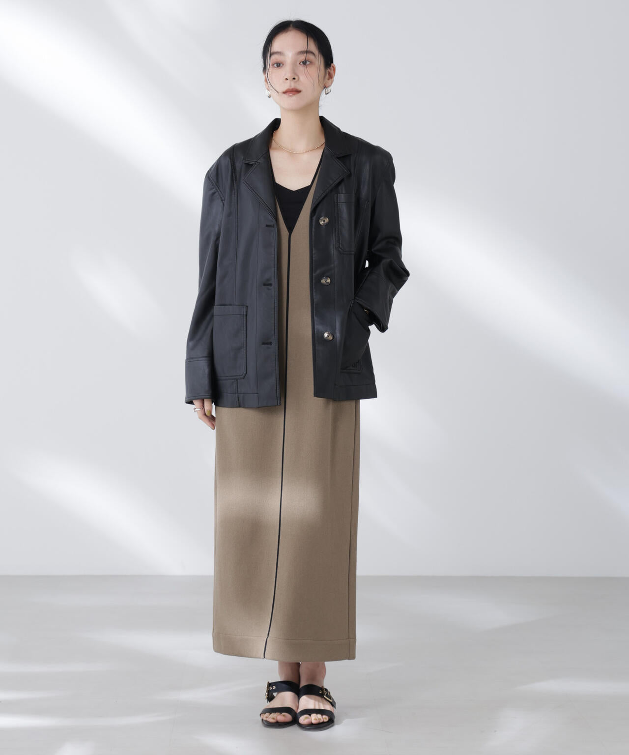 ブークレダンボールパイピングワンピース