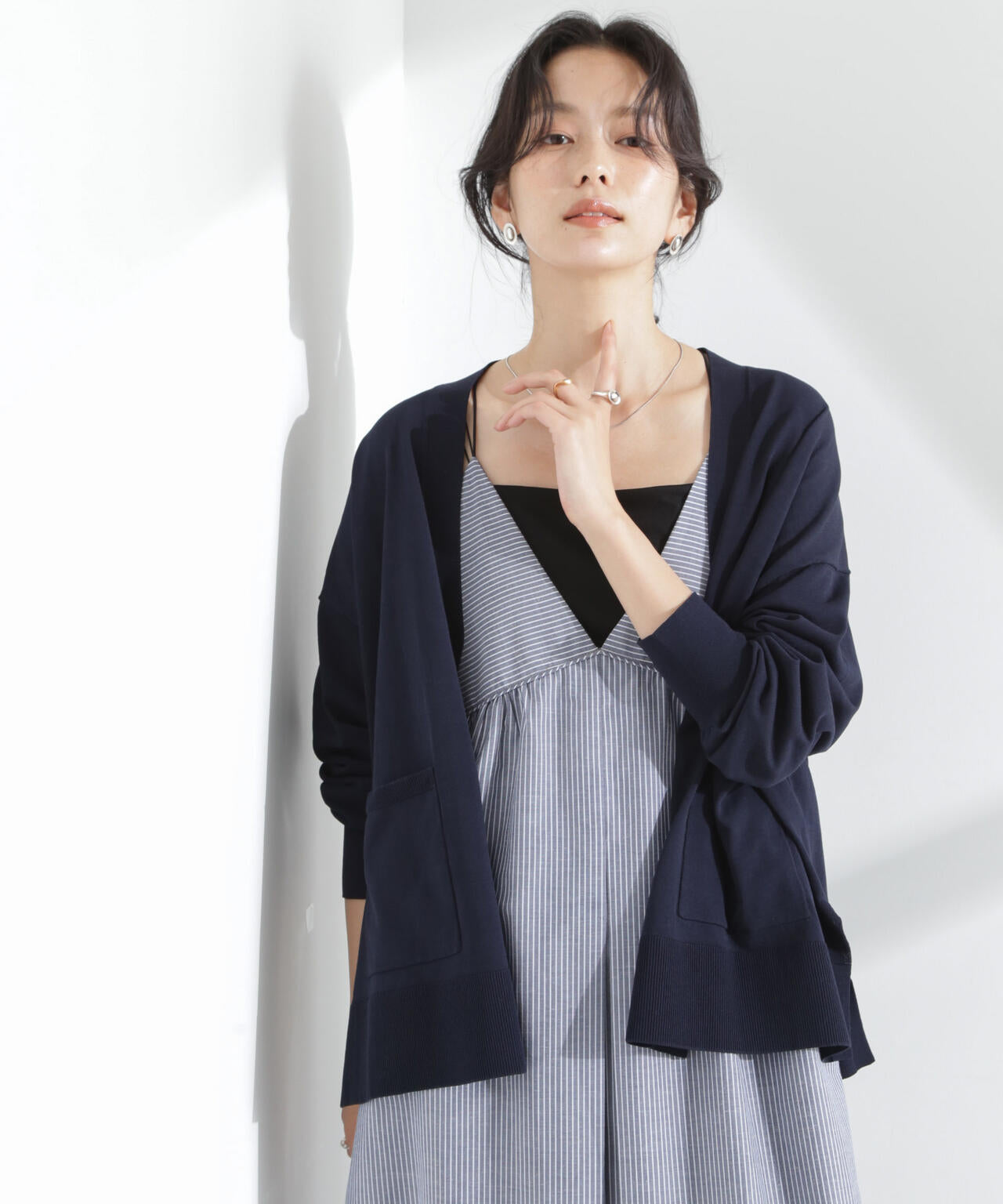 TEKNICO GIZAコットンオーバーカーディガン | NANO universe（ナノ