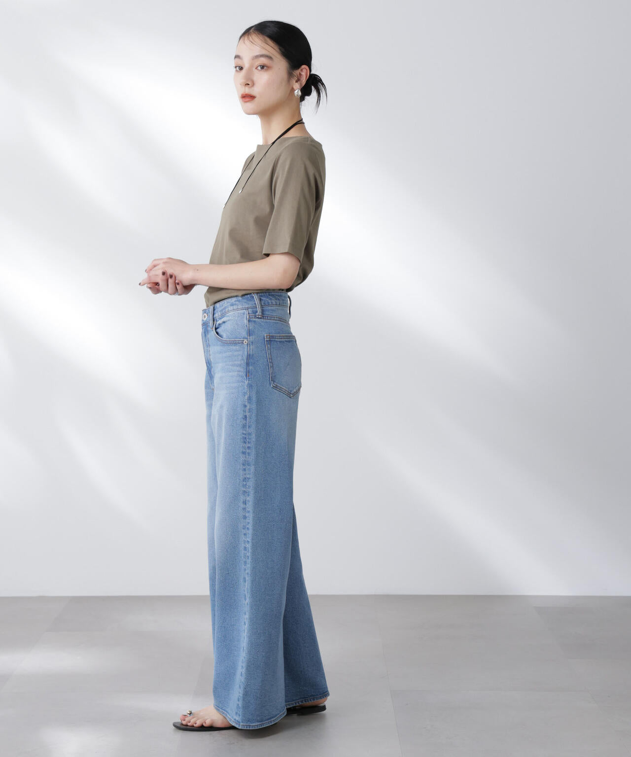 Anti Soaked(R) 汗染み防止ボートネックTシャツ