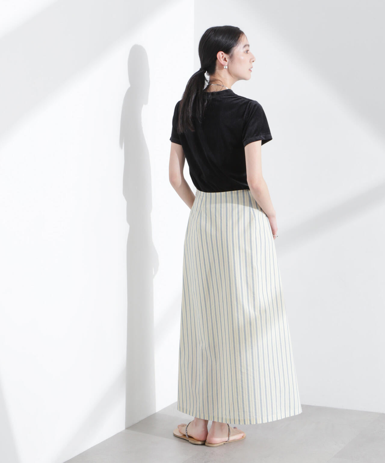 シアーベロアコンパクトTシャツ | NANO universe（ナノ・ユニバース