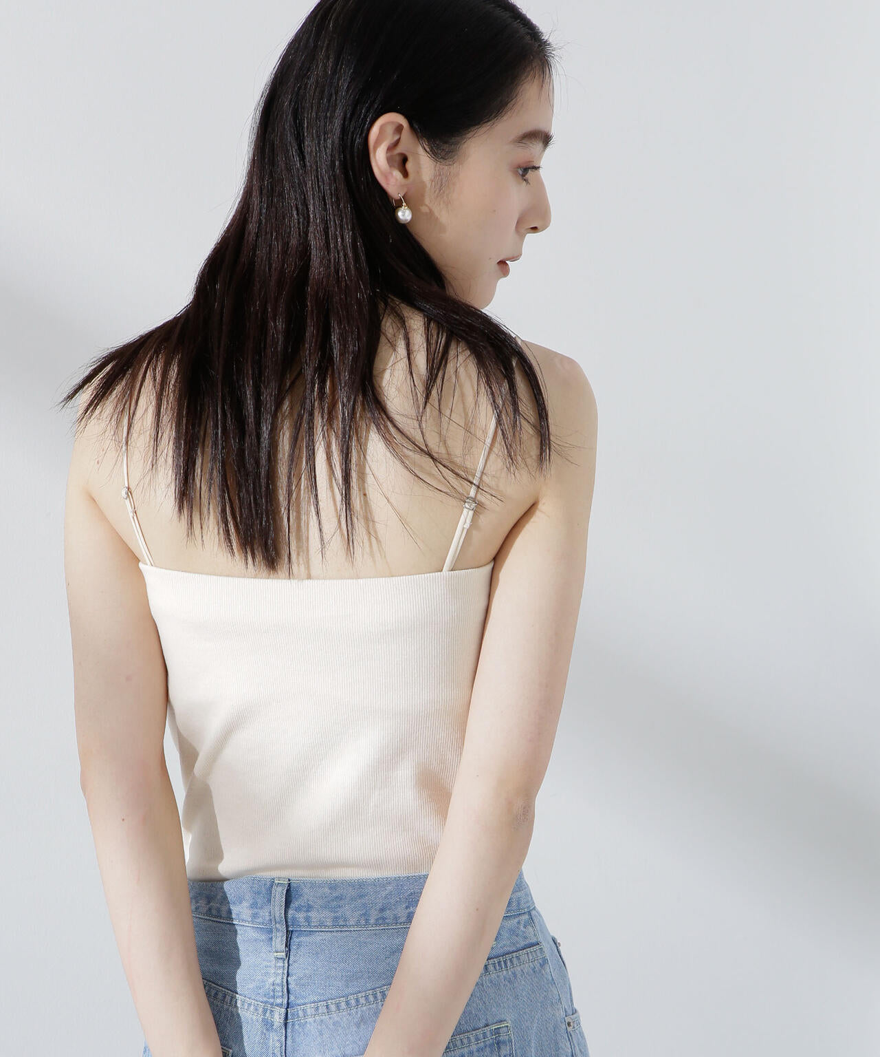 カップ付き2wayキャミベアトップ | NANO universe（ナノ・ユニバース