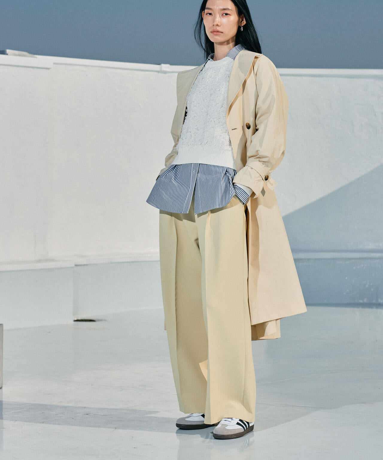 ツイルワイドスラックス | NANO universe（ナノ・ユニバース