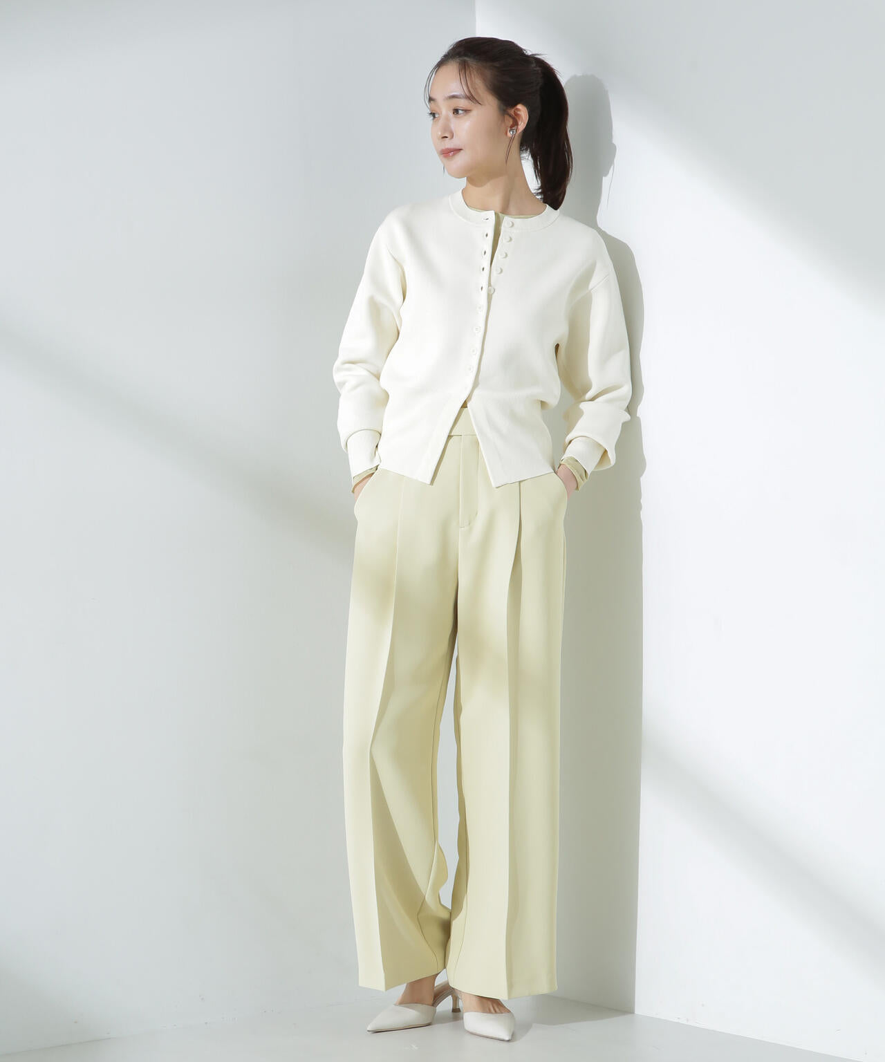 ツイルワイドスラックス | NANO universe（ナノ・ユニバース