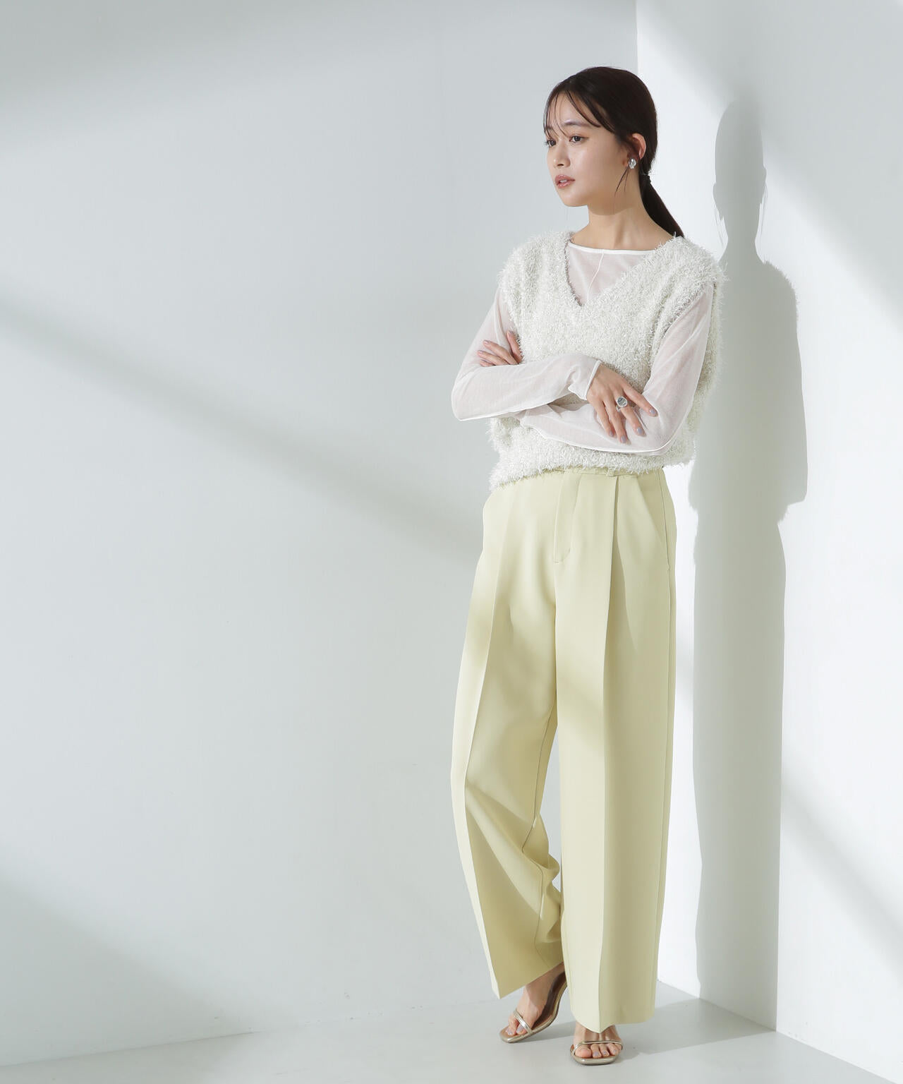 ツイルワイドスラックス | NANO universe（ナノ・ユニバース