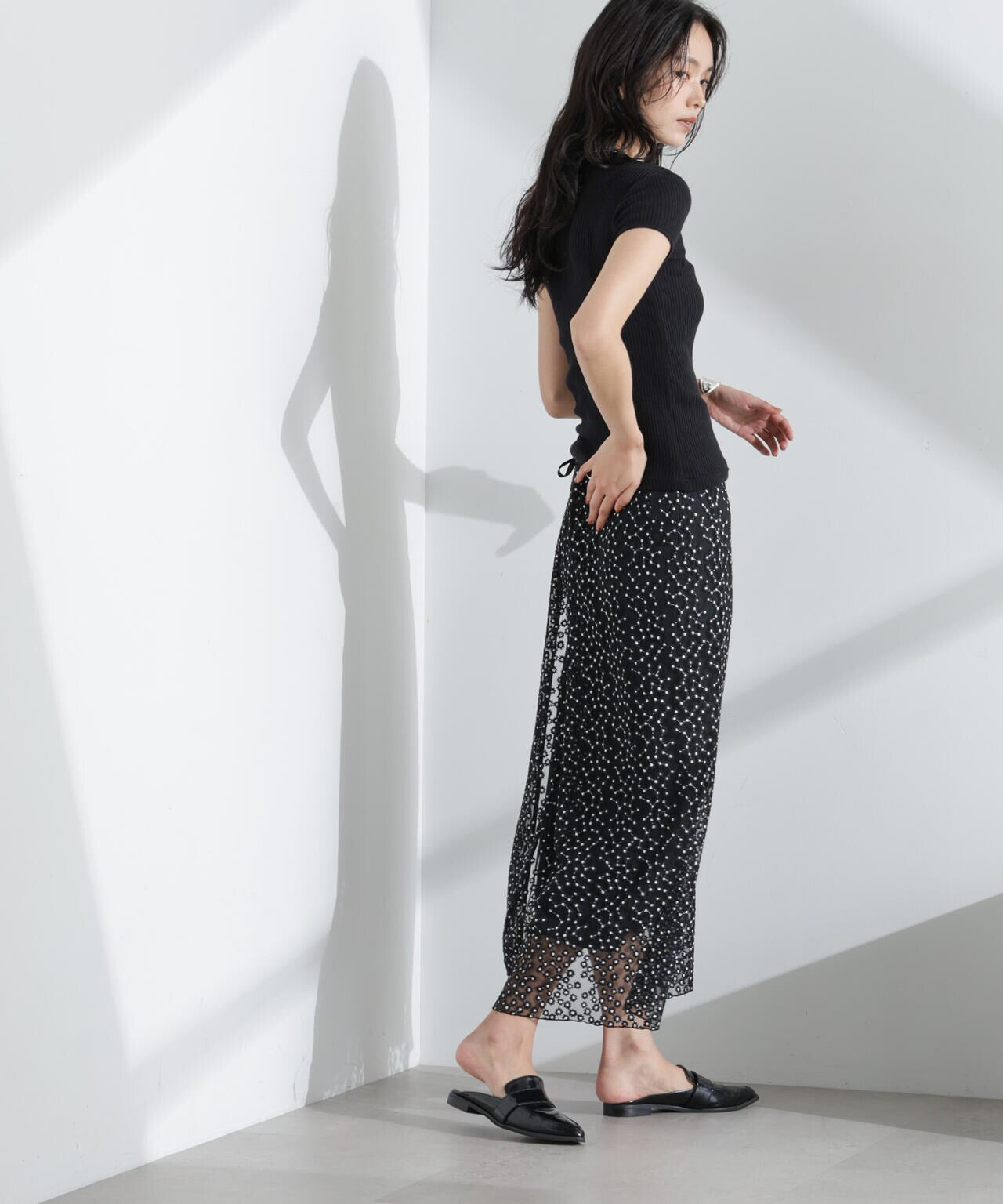 レースラップスカート | NANO universe（ナノ・ユニバース） ｜【公式