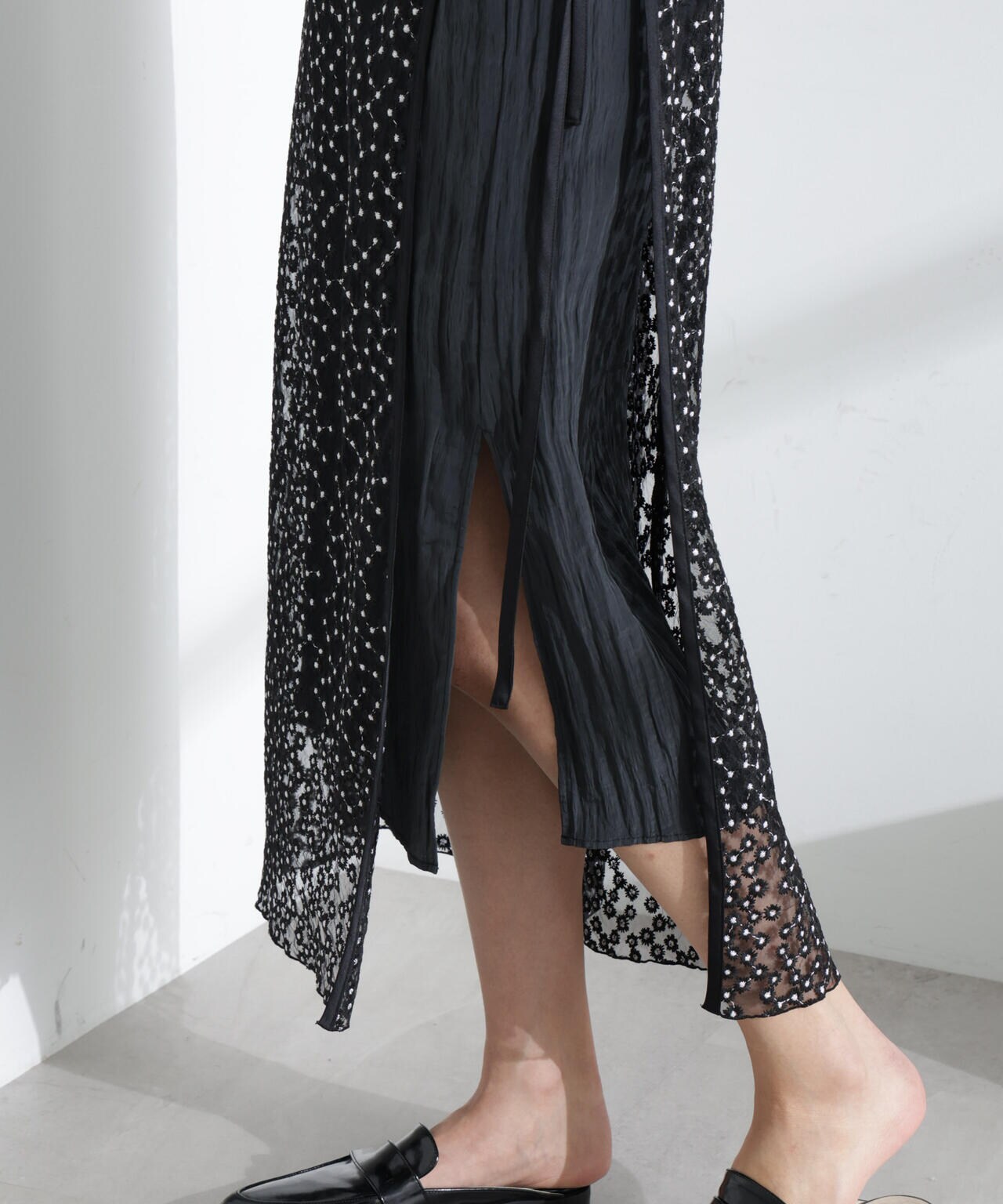 レースラップスカート | NANO universe（ナノ・ユニバース） ｜【公式