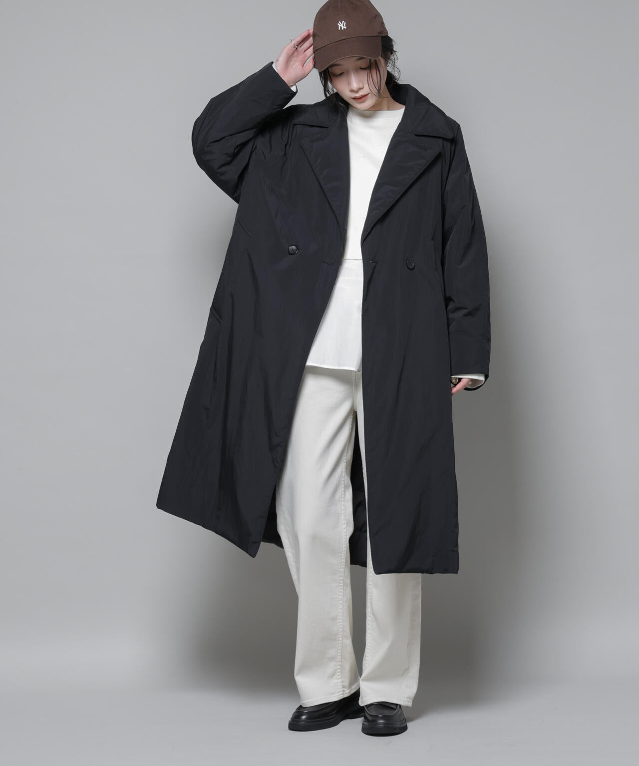 ETHERMALOFT(R)AEROGEL 中綿リバーシブルコート | NANO universe（ナノ