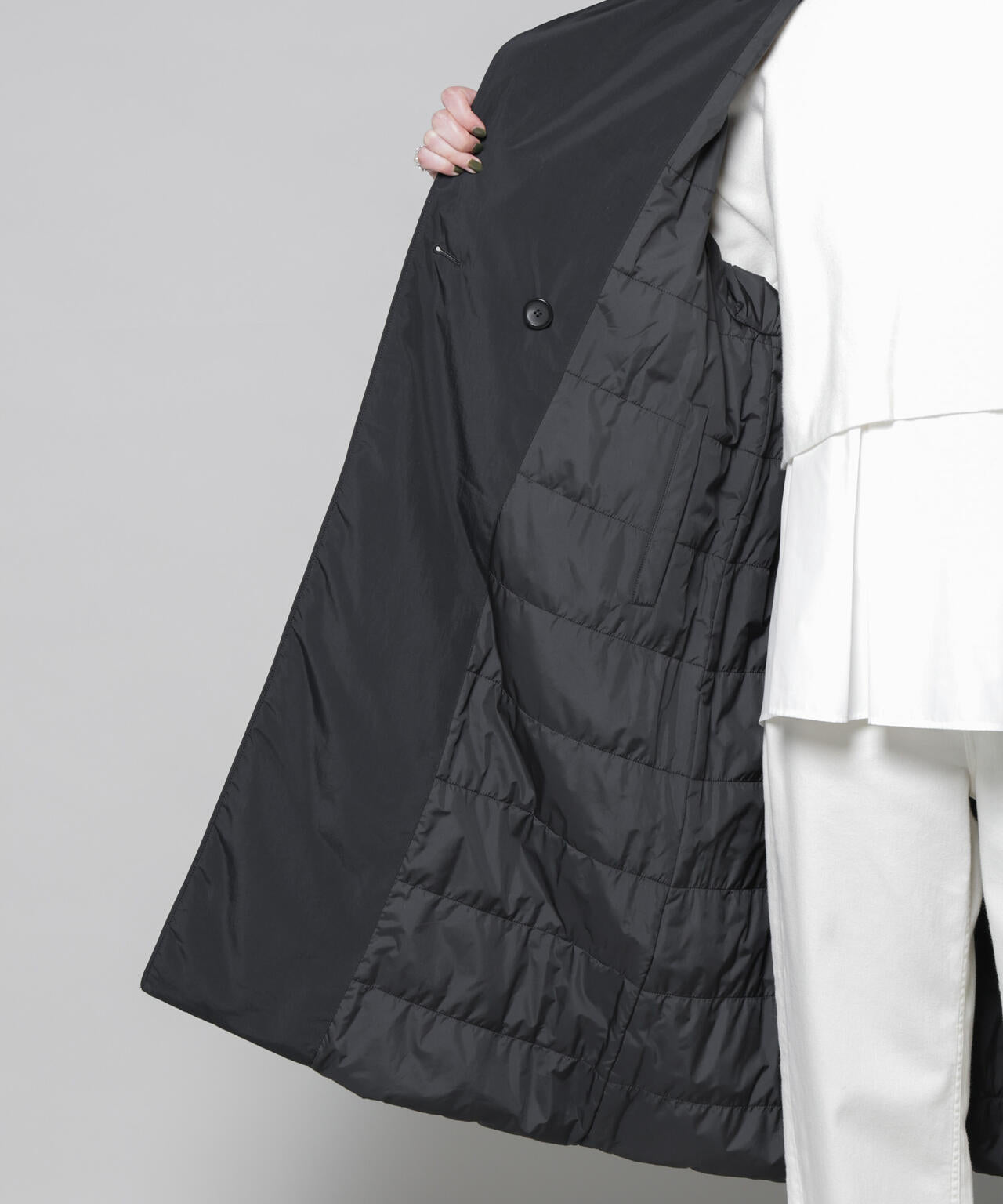 ETHERMALOFT(R)AEROGEL 中綿リバーシブルコート | NANO universe（ナノ