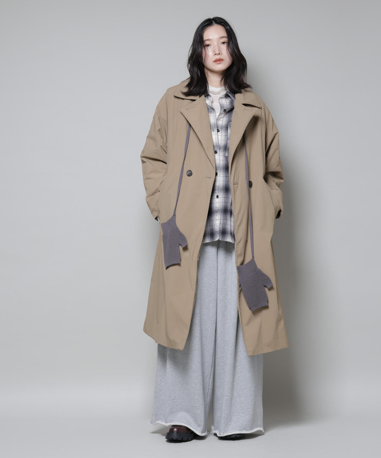 ETHERMALOFT(R)AEROGEL 中綿リバーシブルコート | NANO universe（ナノ