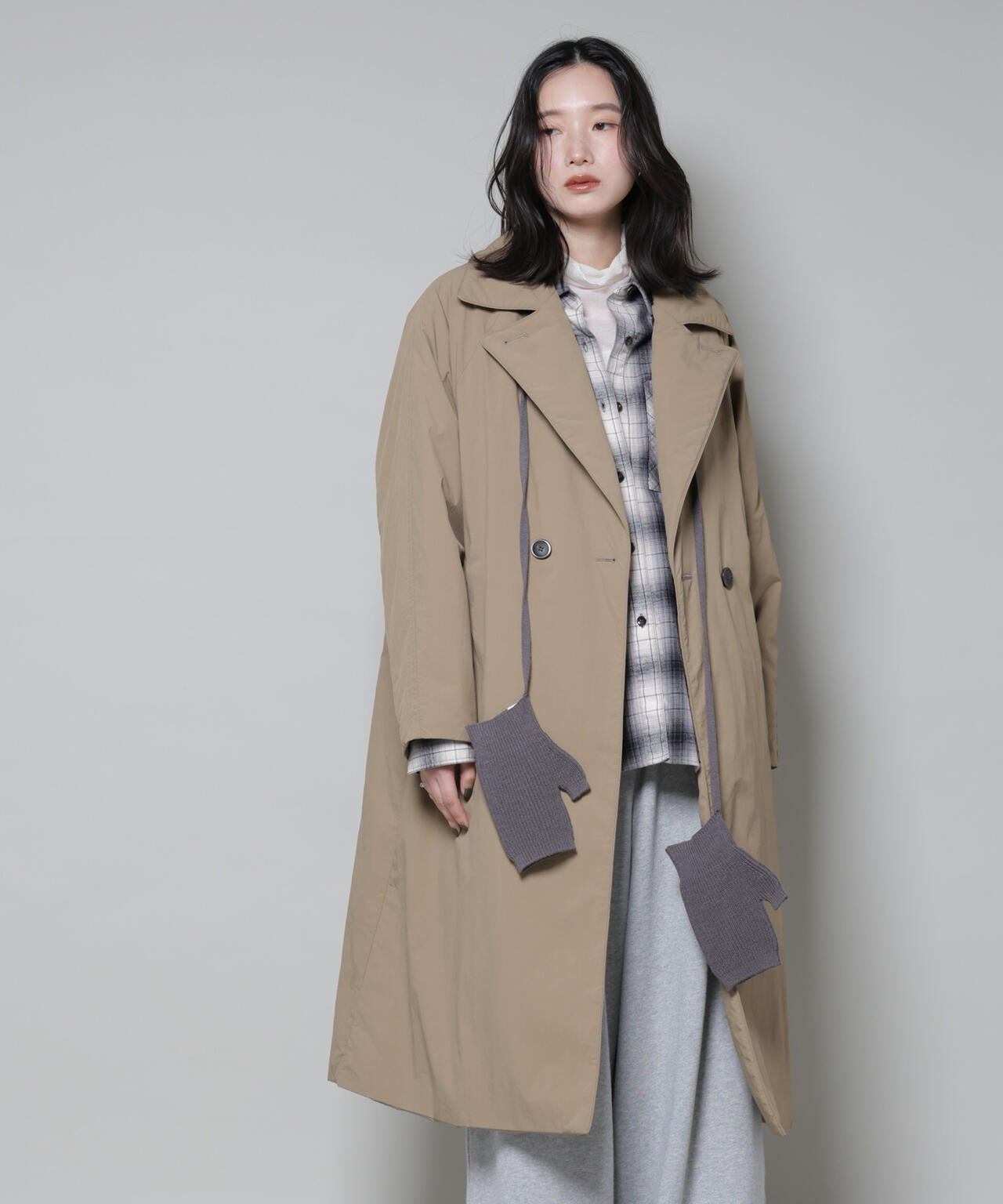 ETHERMALOFT(R)AEROGEL 中綿リバーシブルコート | NANO universe（ナノ