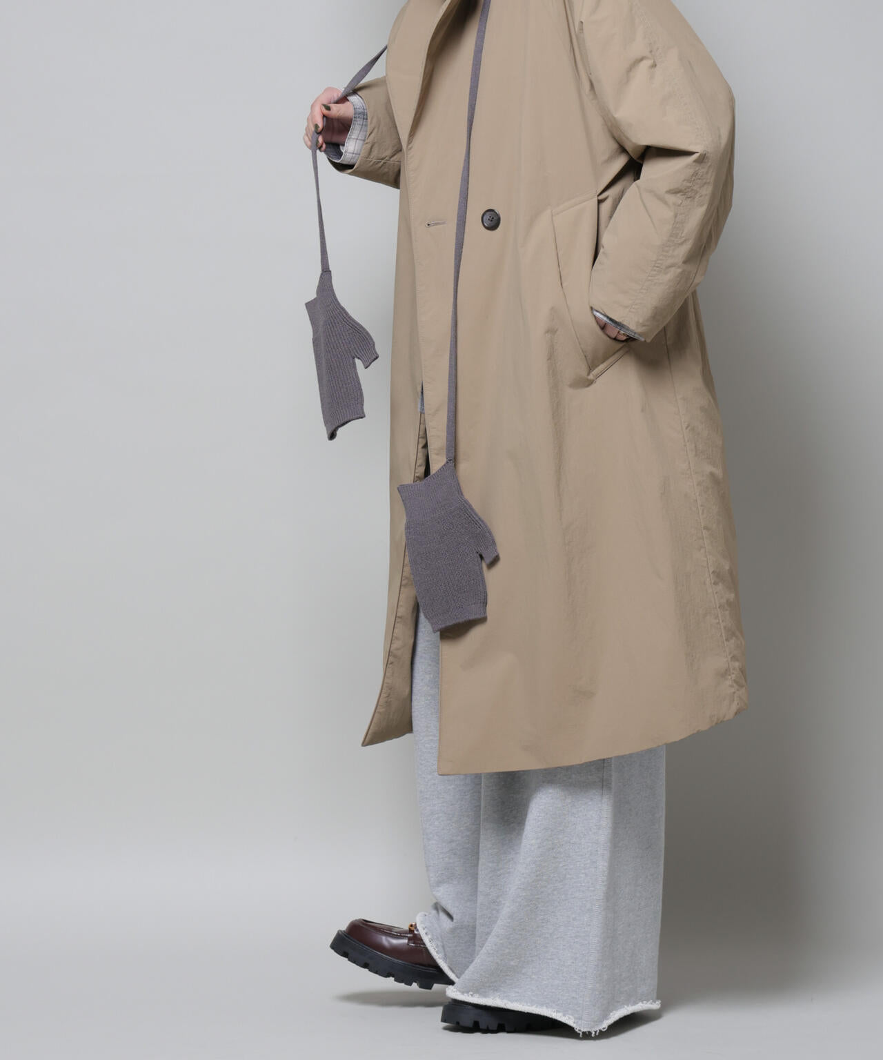 ETHERMALOFT(R)AEROGEL 中綿リバーシブルコート | NANO universe（ナノ