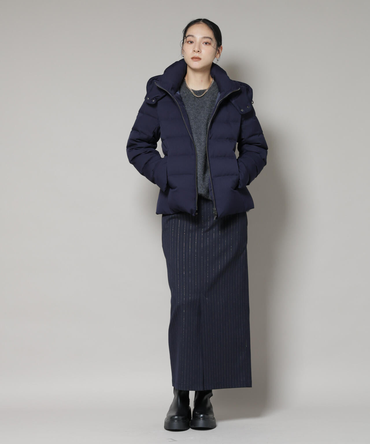 西川ダウン(R)」サージショートダウン | NANO universe（ナノ