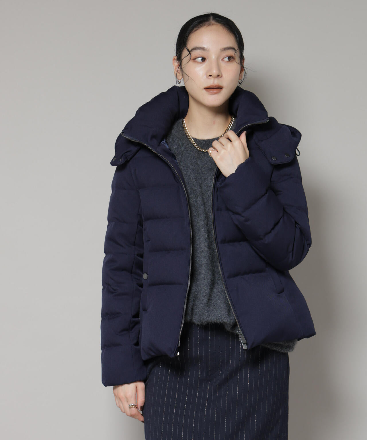 「西川ダウン(R)」サージショートダウン