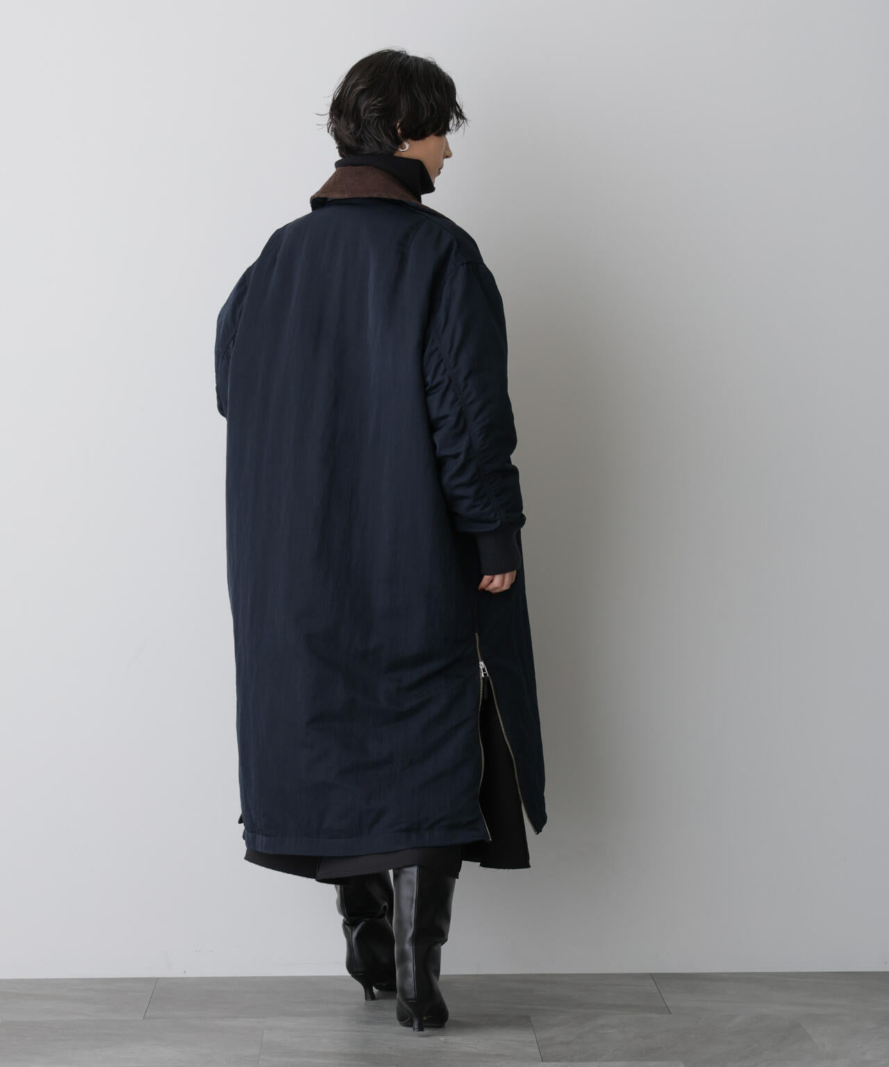 STEVELOUR」「西川ダウン(R)」ミリタリーロングコート ｜【公式】通販