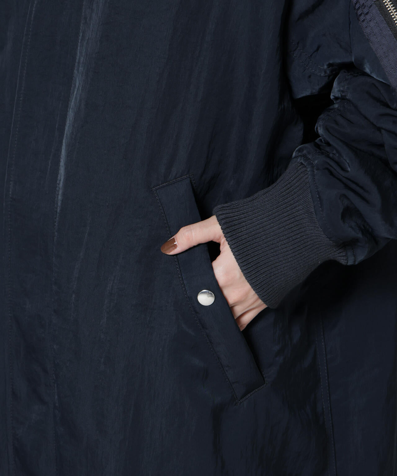 STEVELOUR」「西川ダウン(R)」ミリタリーロングコート ｜【公式】通販