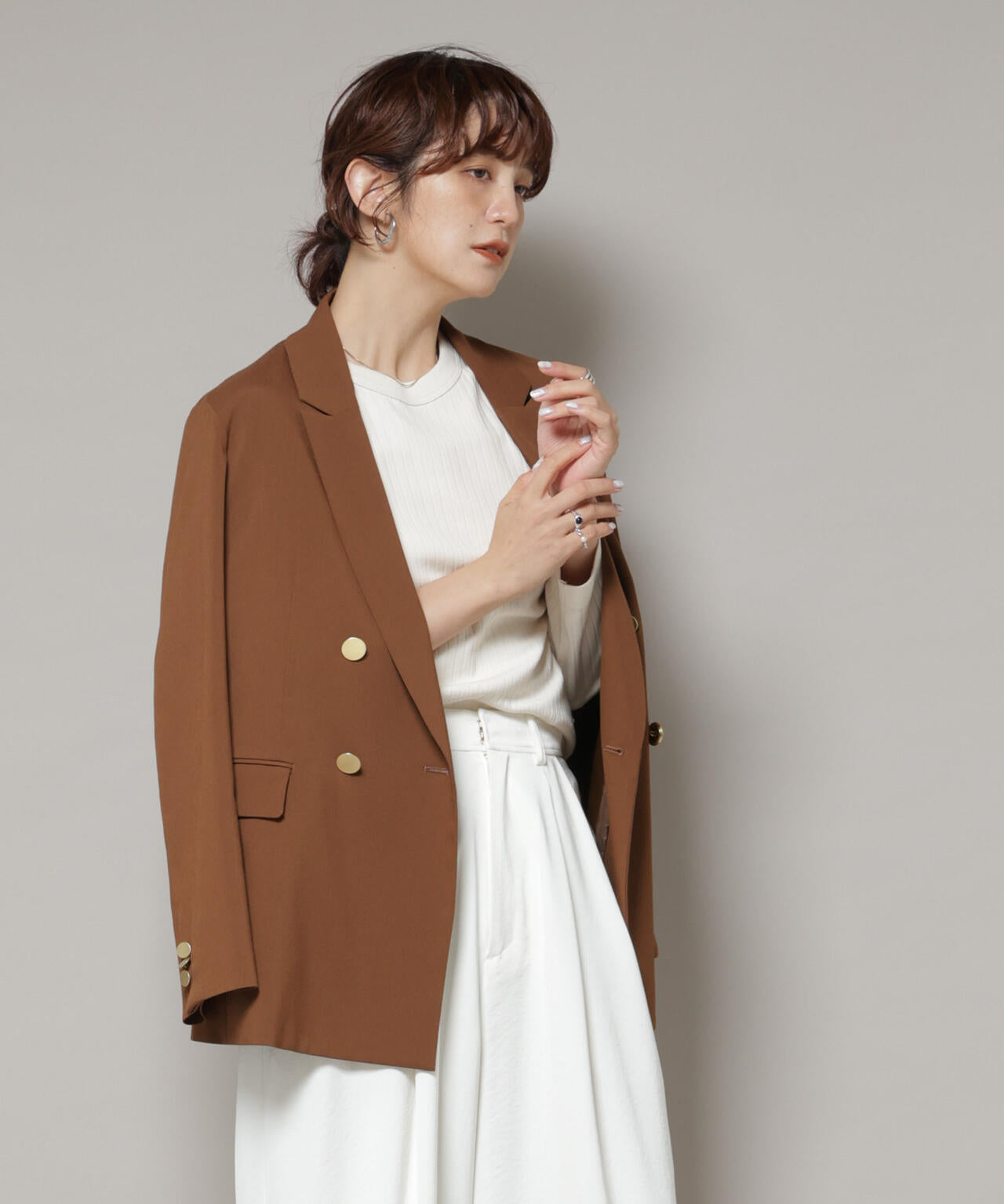 ドライウェザーストレッチダブルジャケット(セットアップ可) | NANO