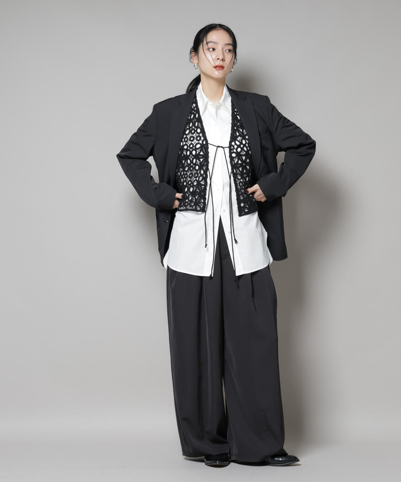 コットンコードレースジャケット | NANO universe（ナノ