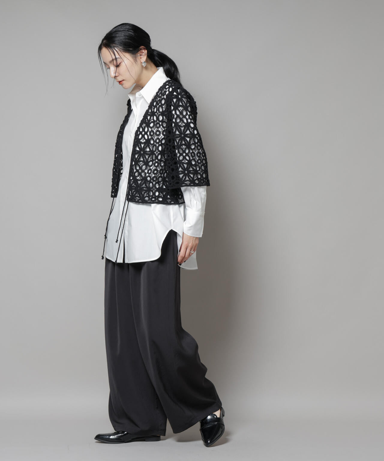 コットンコードレースジャケット