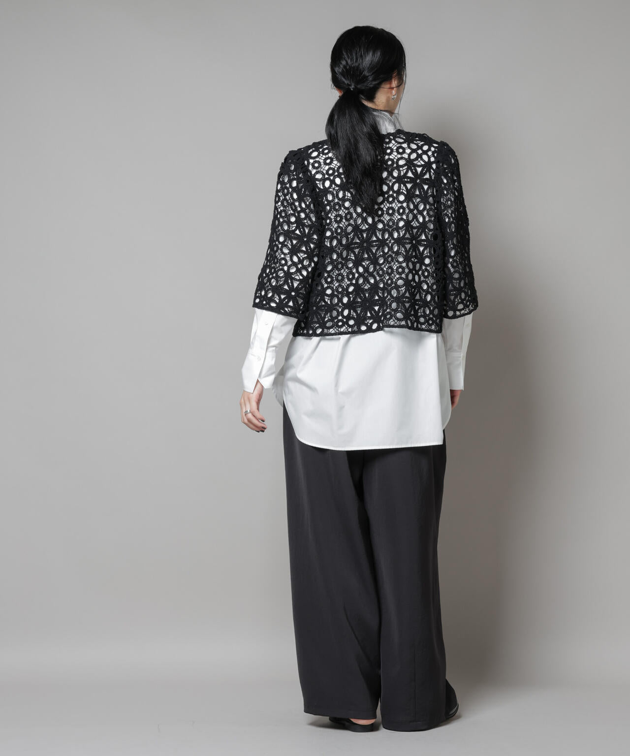 コットンコードレースジャケット