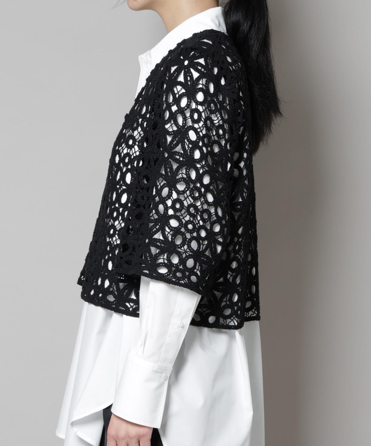 コットンコードレースジャケット