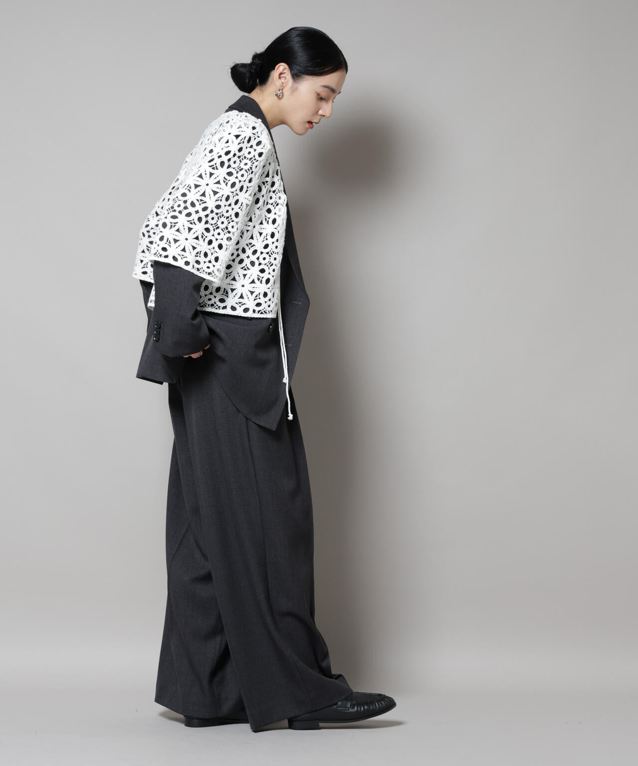 コットンコードレースジャケット
