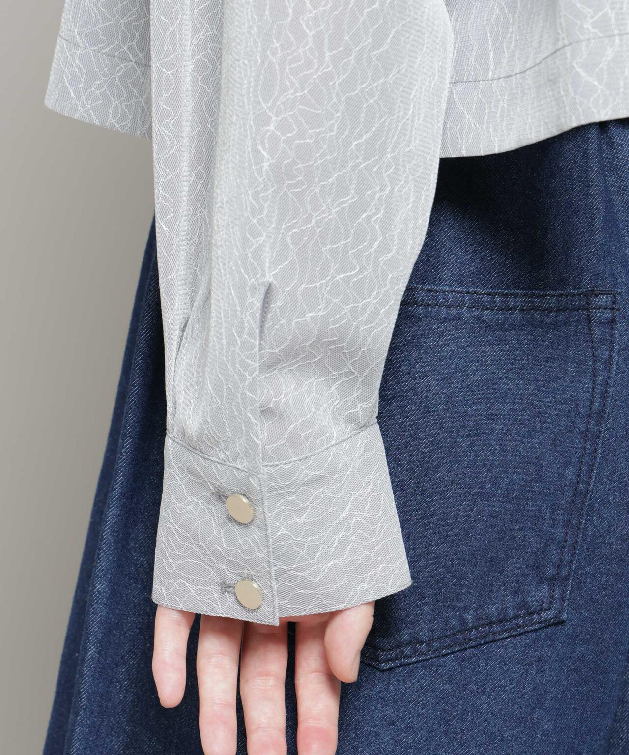 レースボンディングシャツブルゾン