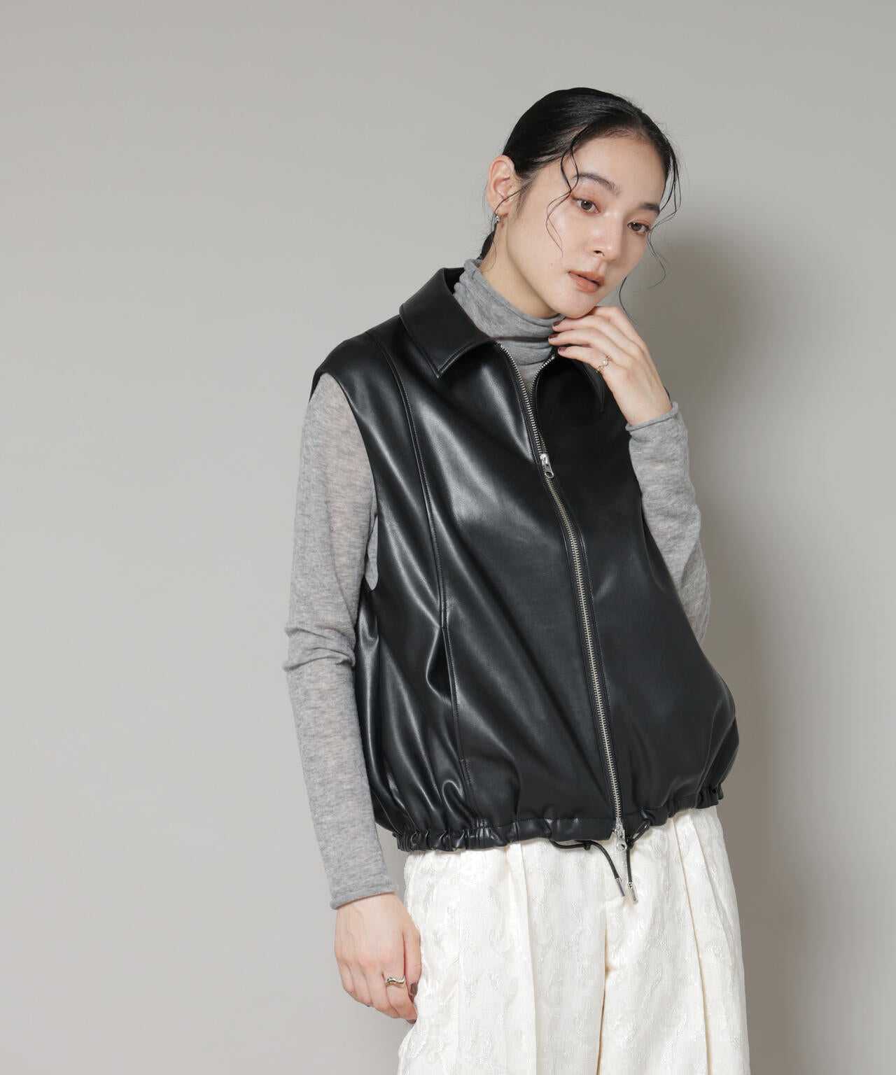 フェイクレザードロストヘムベスト | NANO universe（ナノ・ユニバース