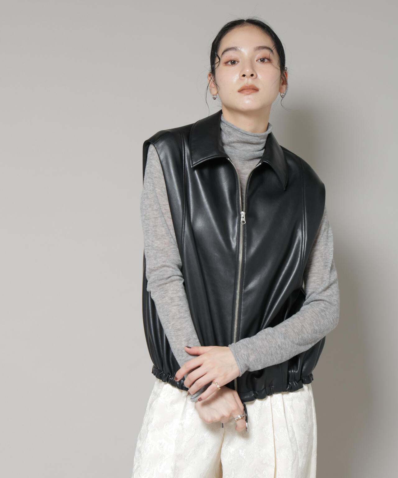 フェイクレザードロストヘムベスト | NANO universe（ナノ・ユニバース