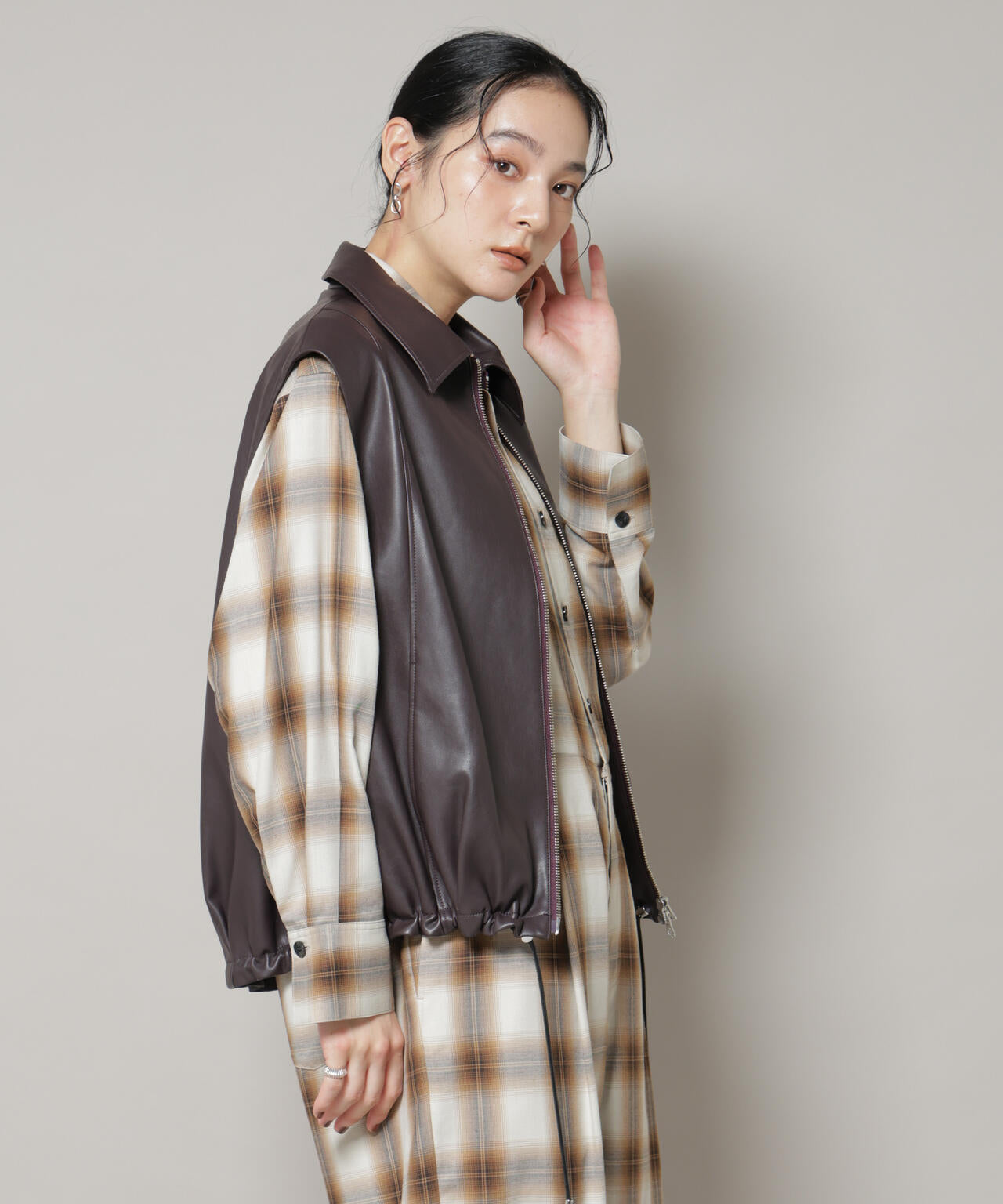 フェイクレザードロストヘムベスト | NANO universe（ナノ・ユニバース