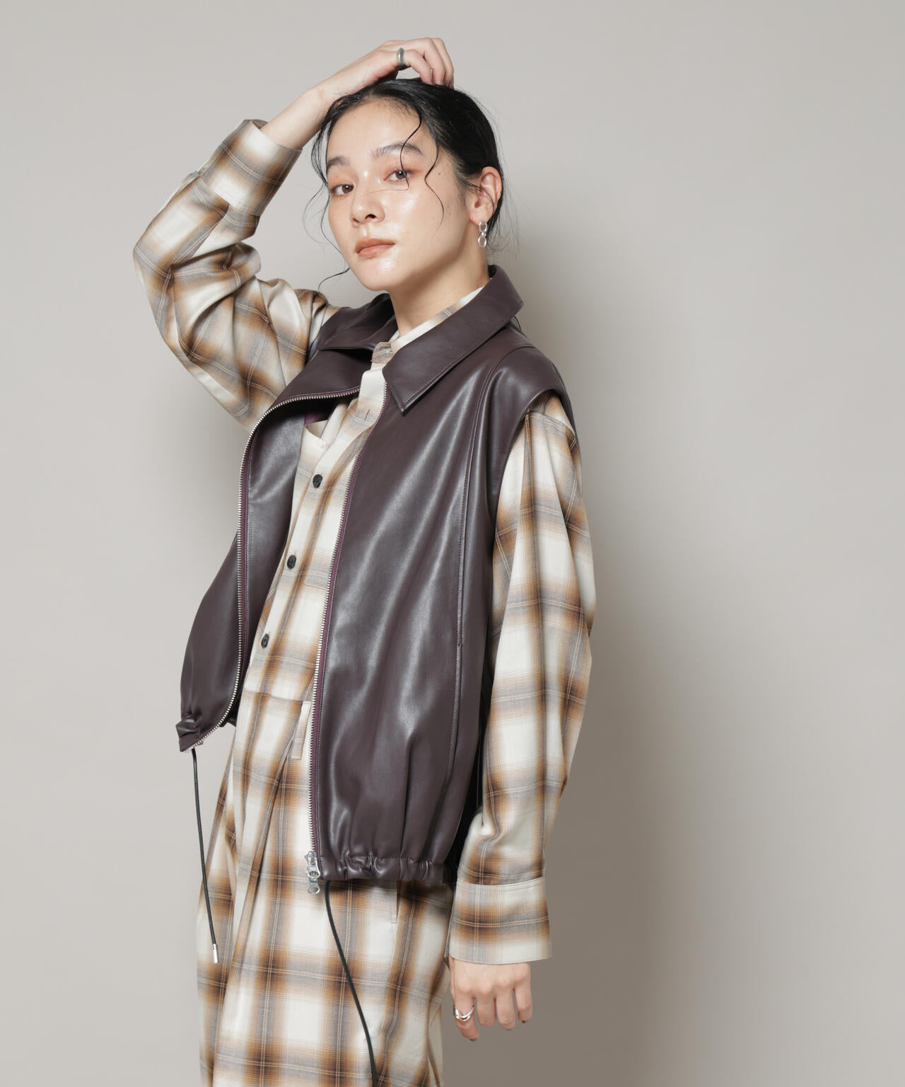 フェイクレザードロストヘムベスト | NANO universe（ナノ・ユニバース