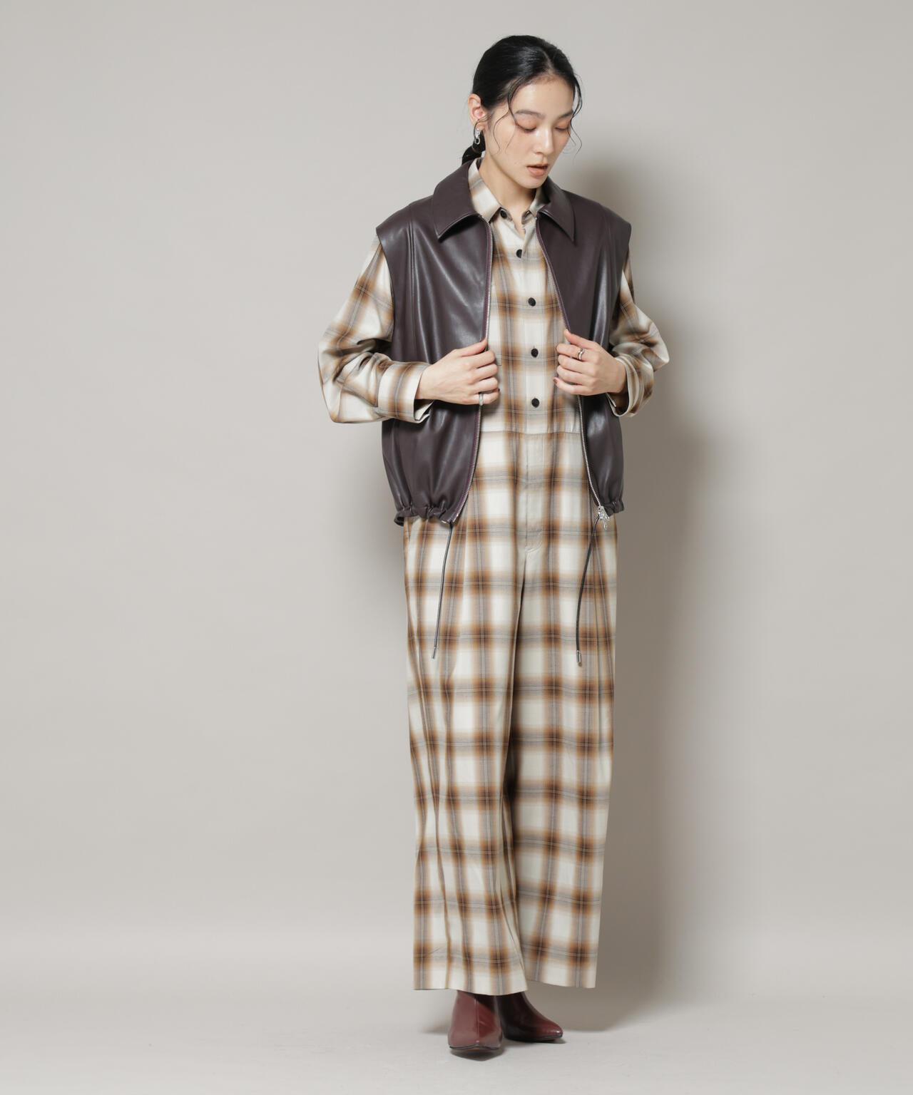 フェイクレザードロストヘムベスト | NANO universe（ナノ・ユニバース