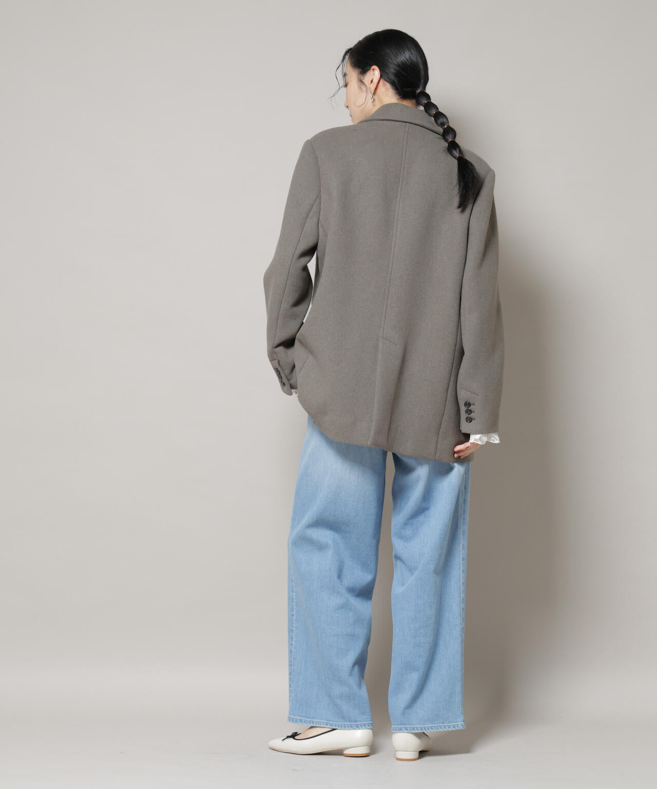 ワイドショルダージャケット
