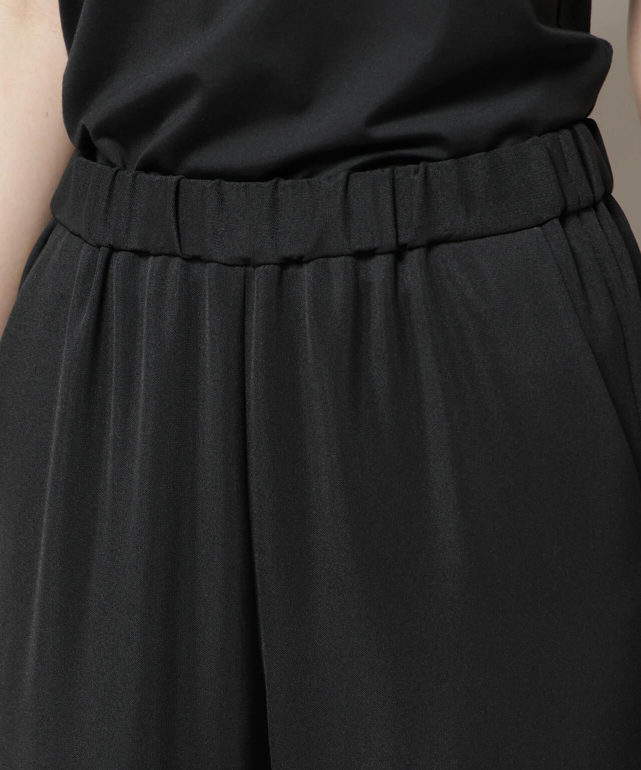 ダブルクロスノースリーブブラウス×パンツセットアップ | NANO