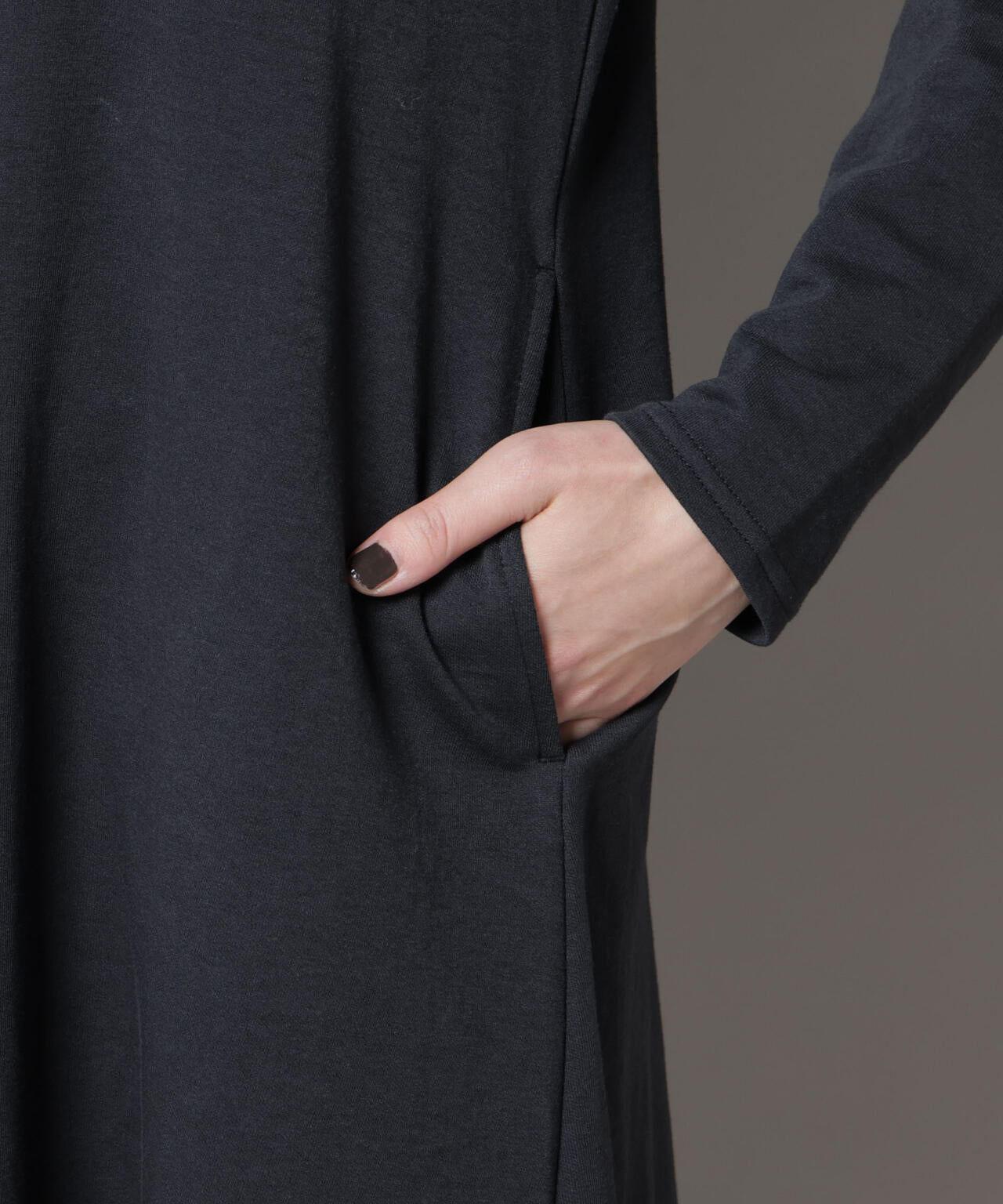 ライトコットンダンボールフレアワンピース