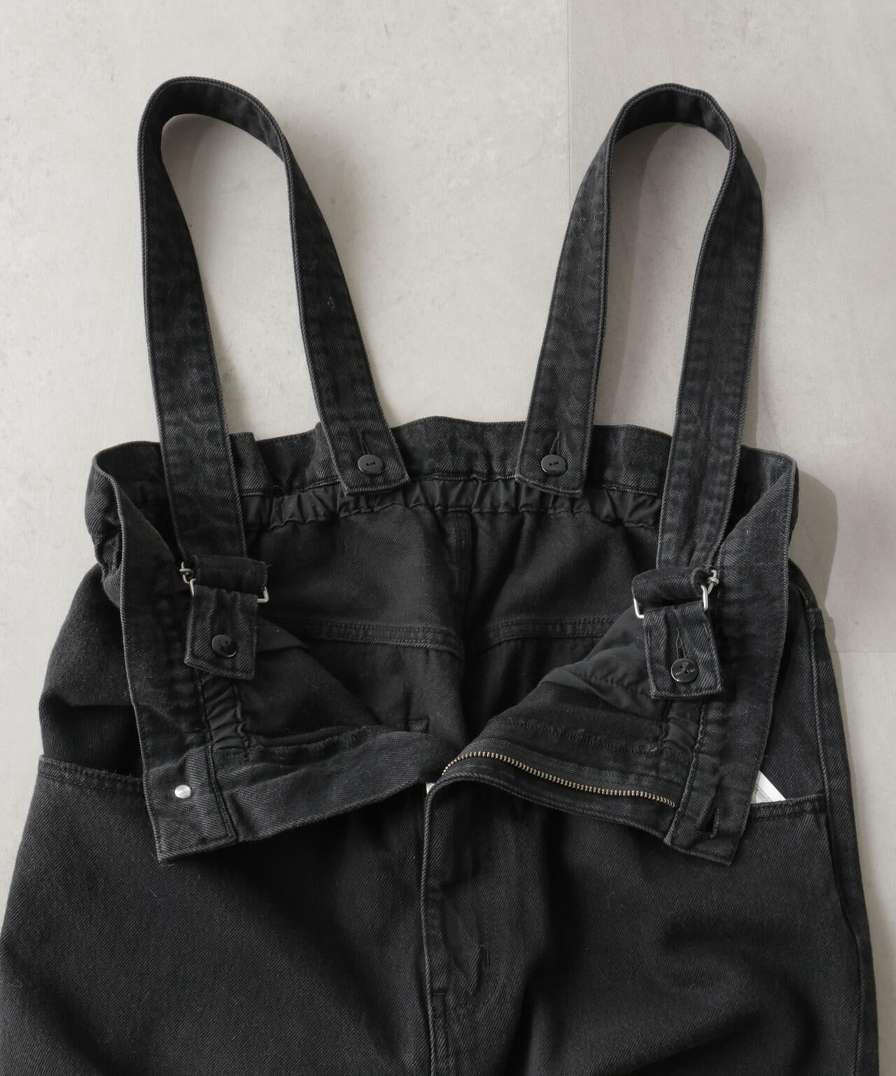 コットンワイドサロペット