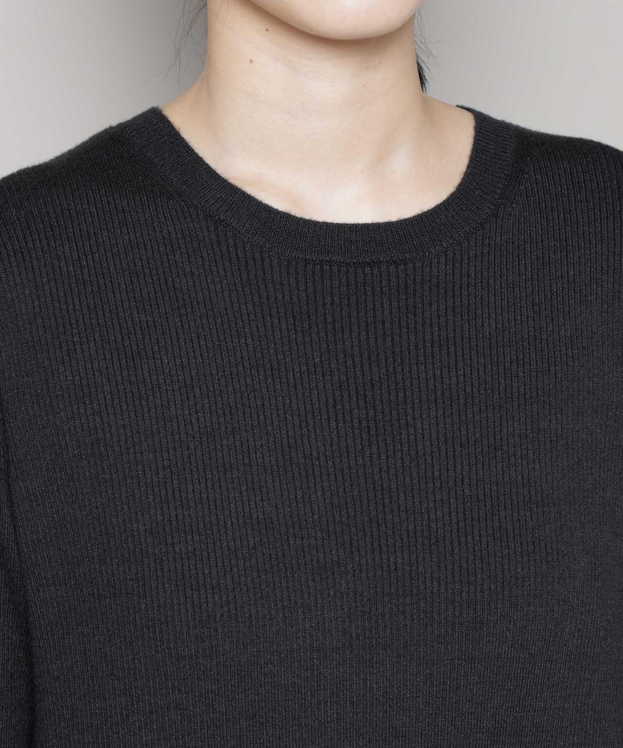 ドロストベスト＋リブニットワンピースセット | NANO universe（ナノ