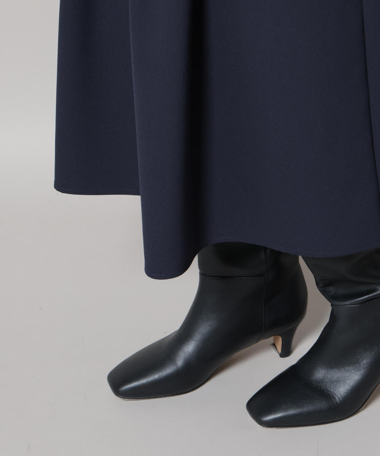 ダブルクロスベルト付きタックワンピース | NANO universe（ナノ