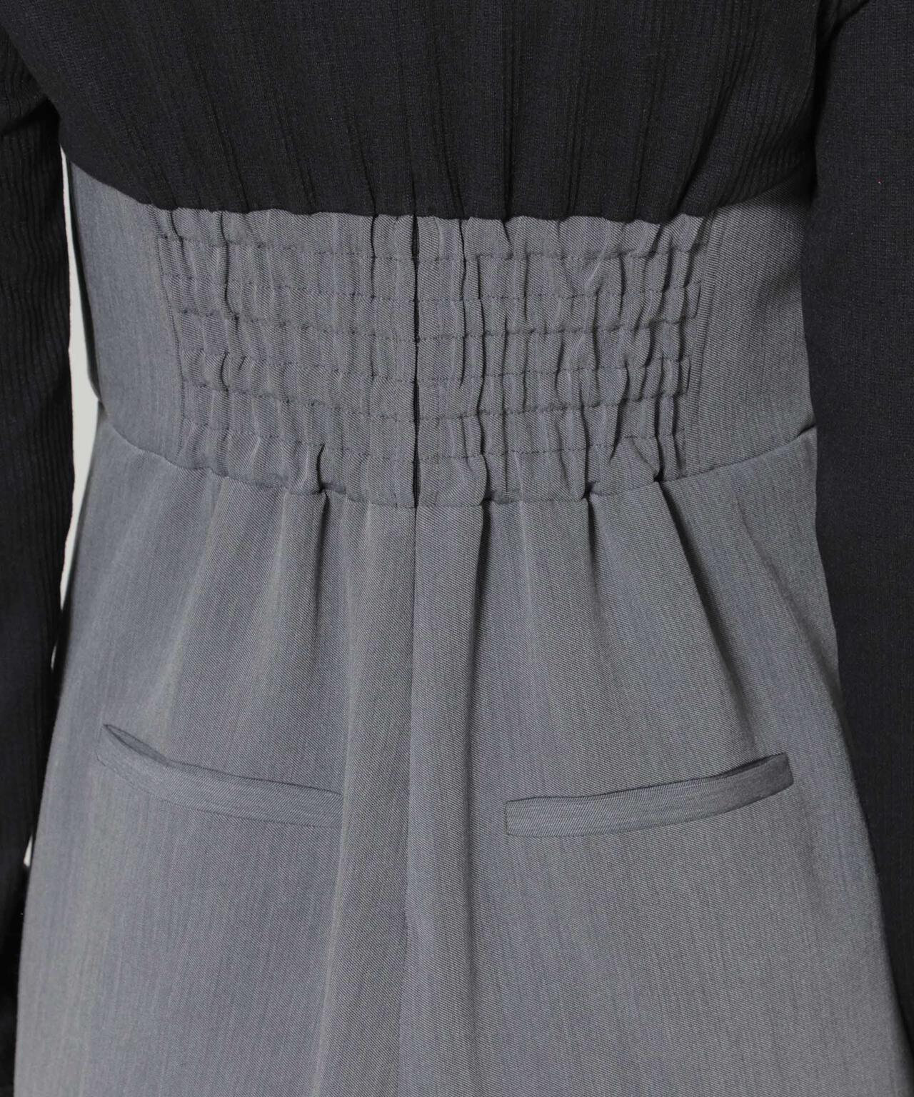 リブトップドッキングスーチングオールインワン