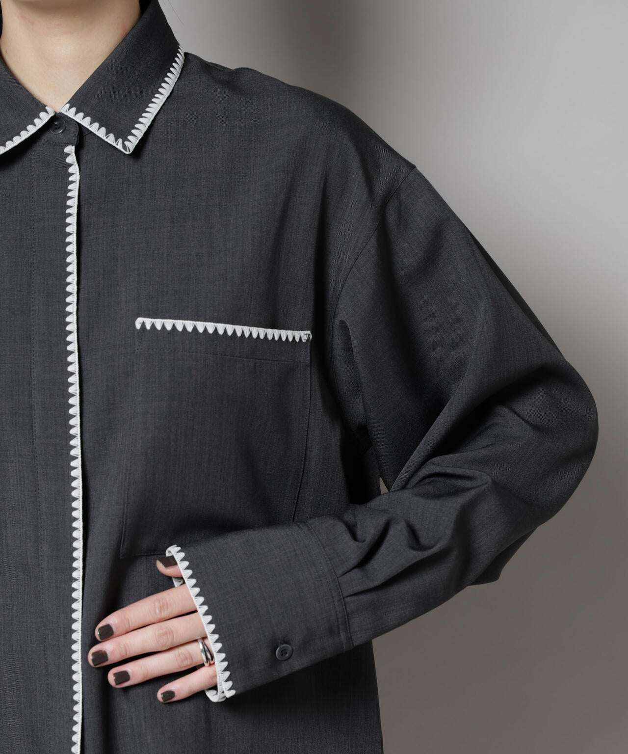 TaniYuuki タニノユ刺繍　館内着　ブラック　フリーサイズ　新品・未開封 花天井 背開き刺繍ワンピース(FREE ブラック): ふりふ ｜ミマツ