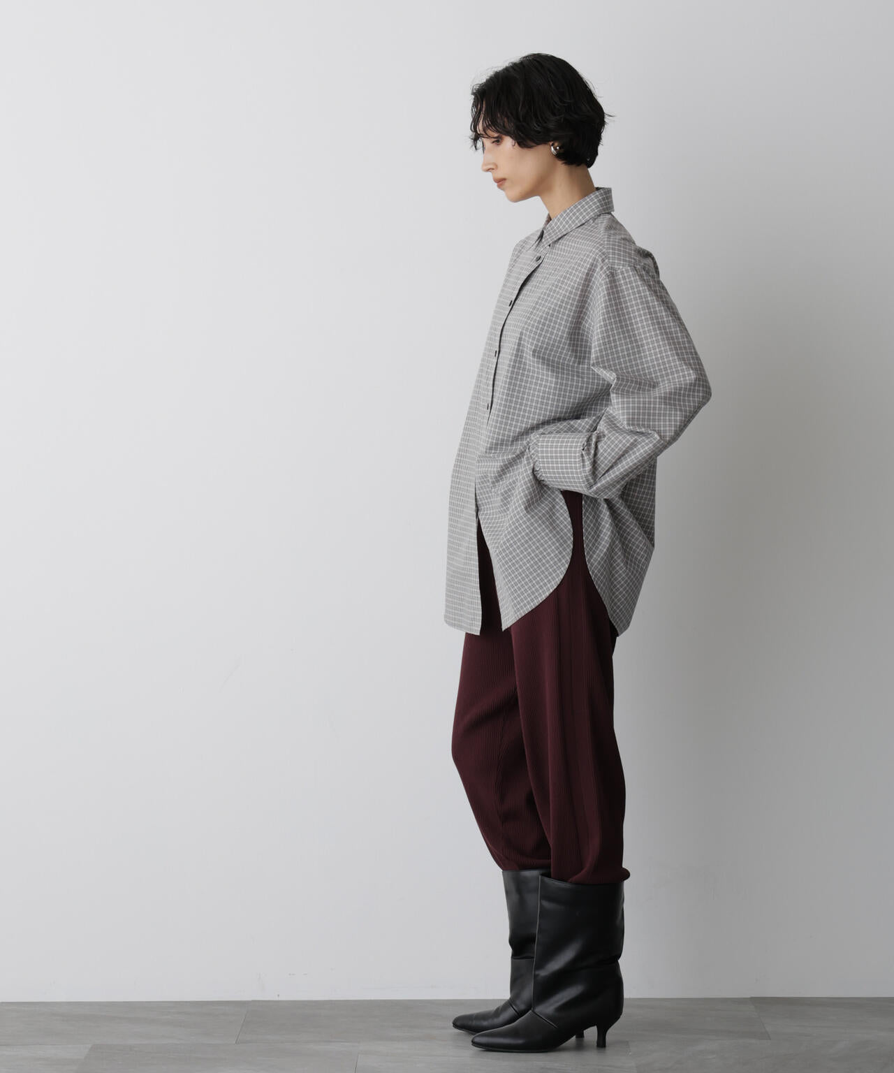 「STEVELOUR」モダンプレッピーシャツ