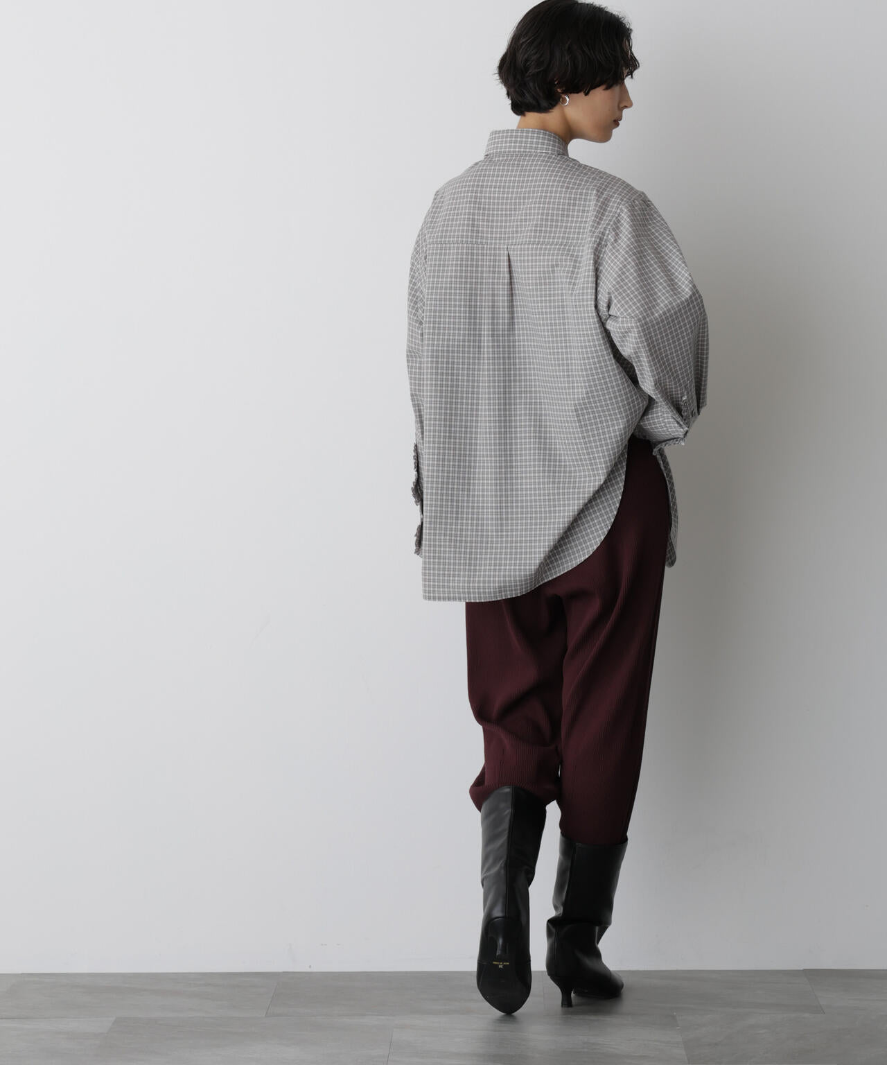 「STEVELOUR」モダンプレッピーシャツ