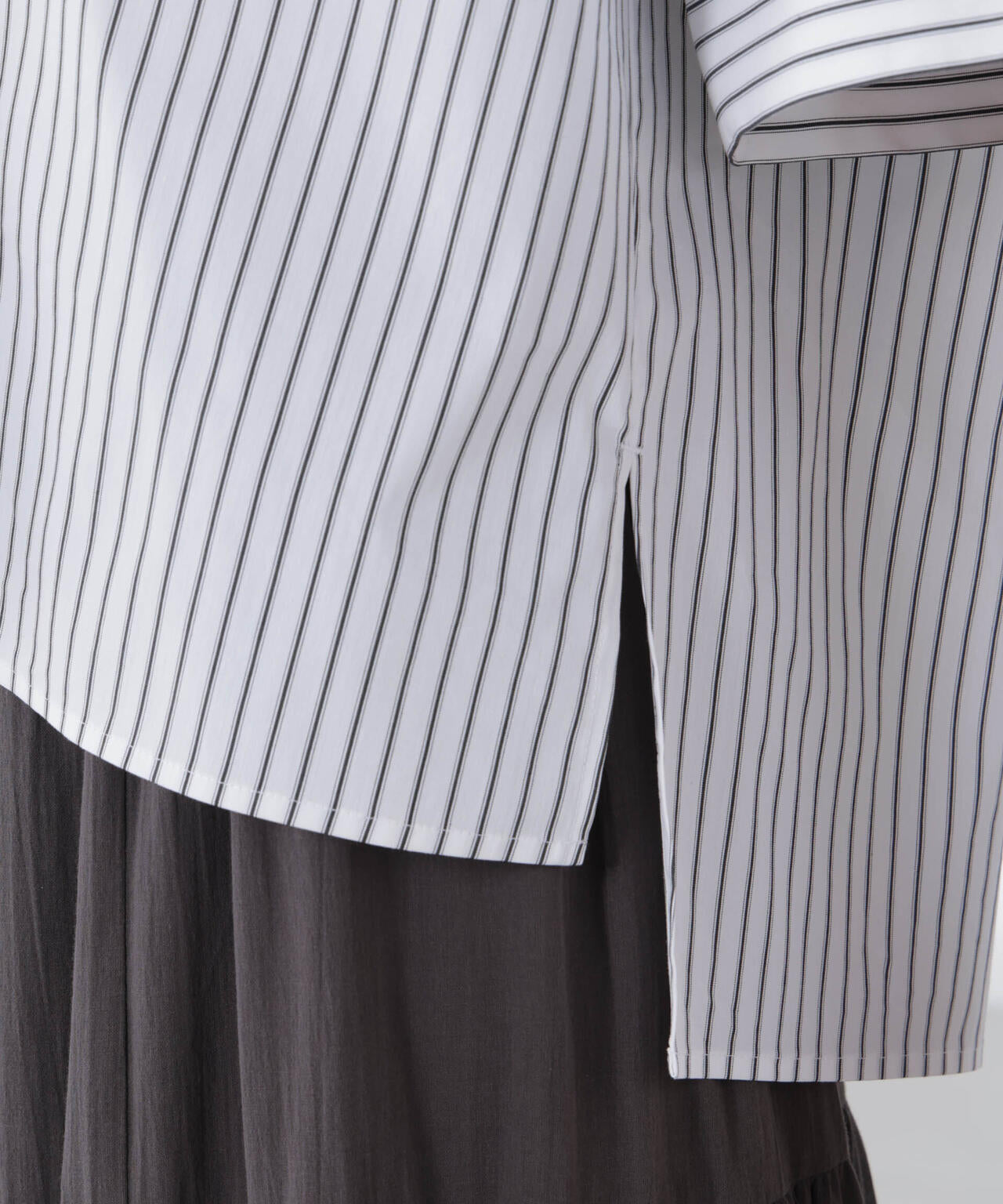 ワイドスリーブスキッパーシャツ