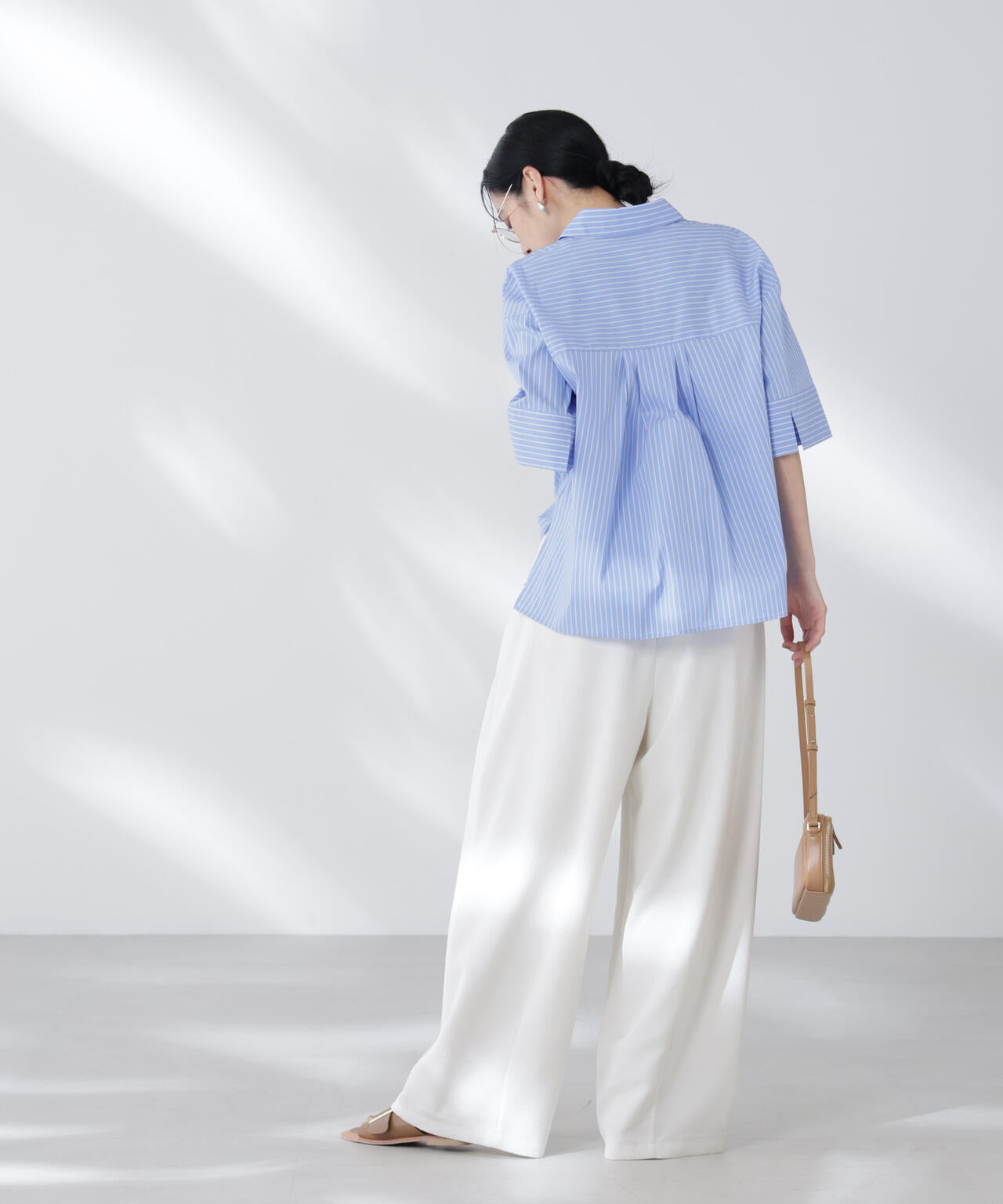 ワイドスリーブスキッパーシャツ