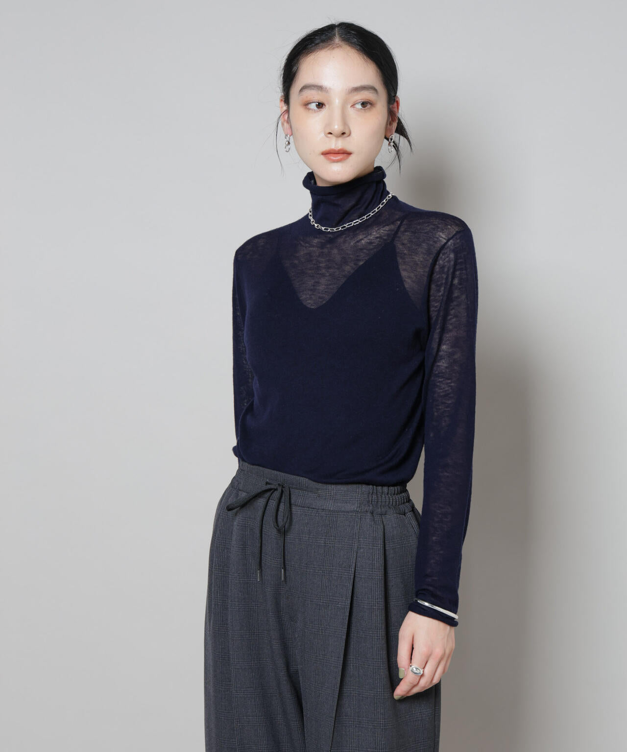 スイビウールタートルネックニットプルオーバー | NANO universe（ナノ